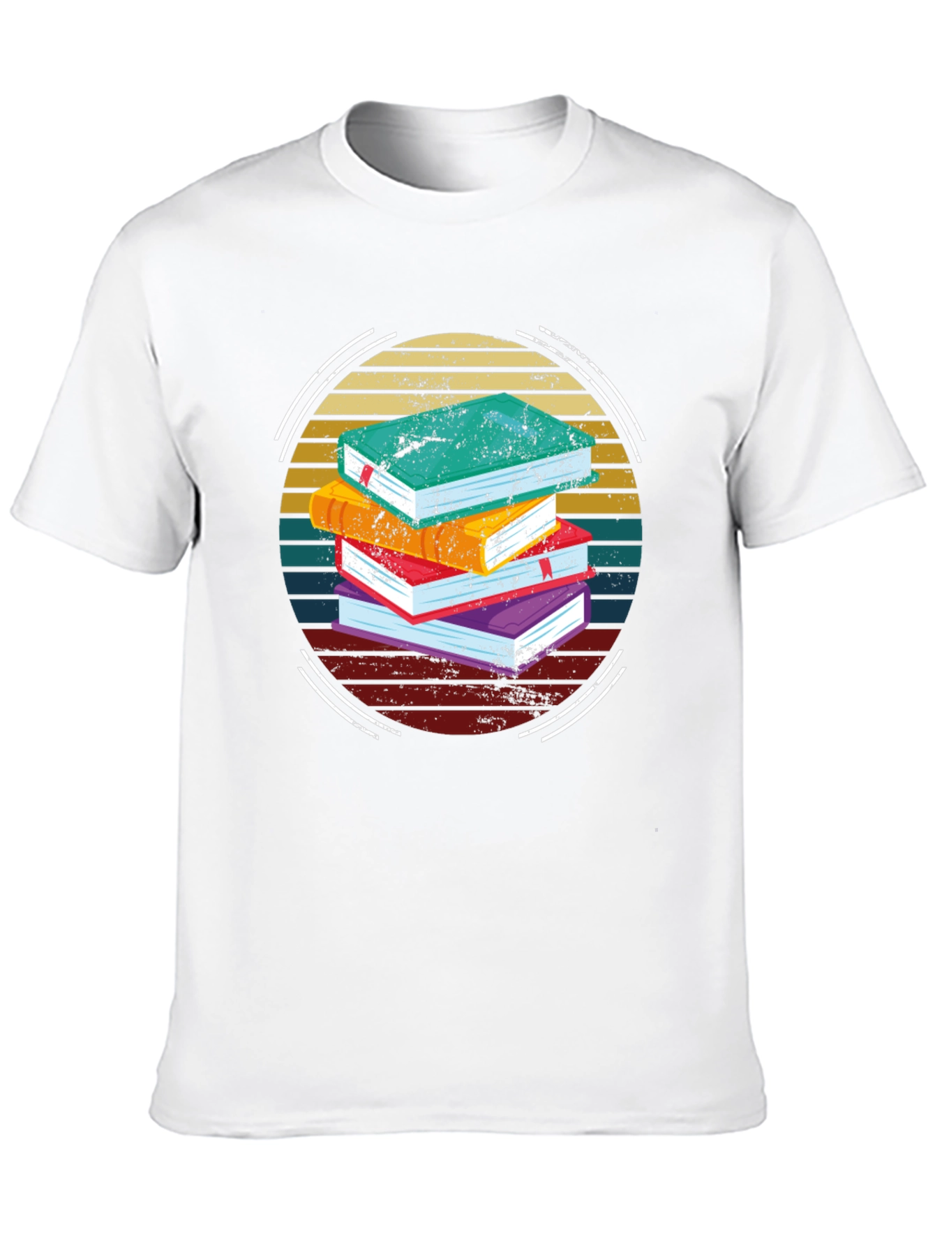 Book Lover Retro T-Shirt