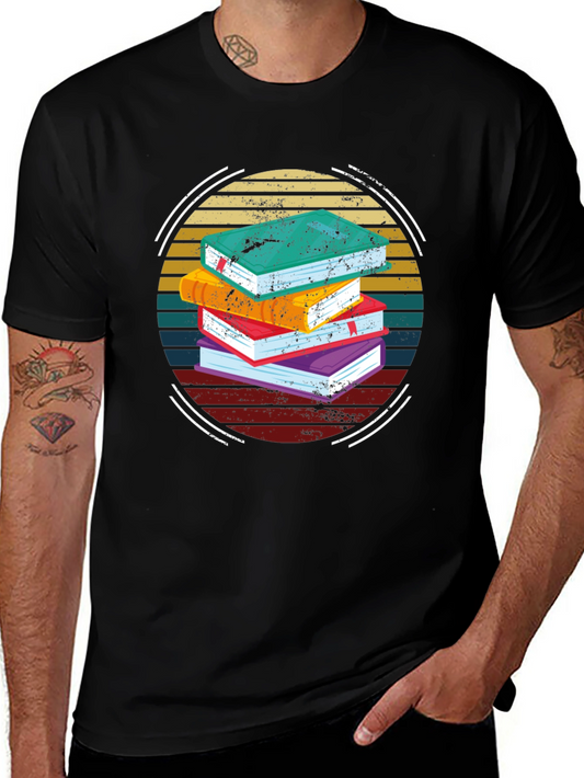 Book Lover Retro T-Shirt