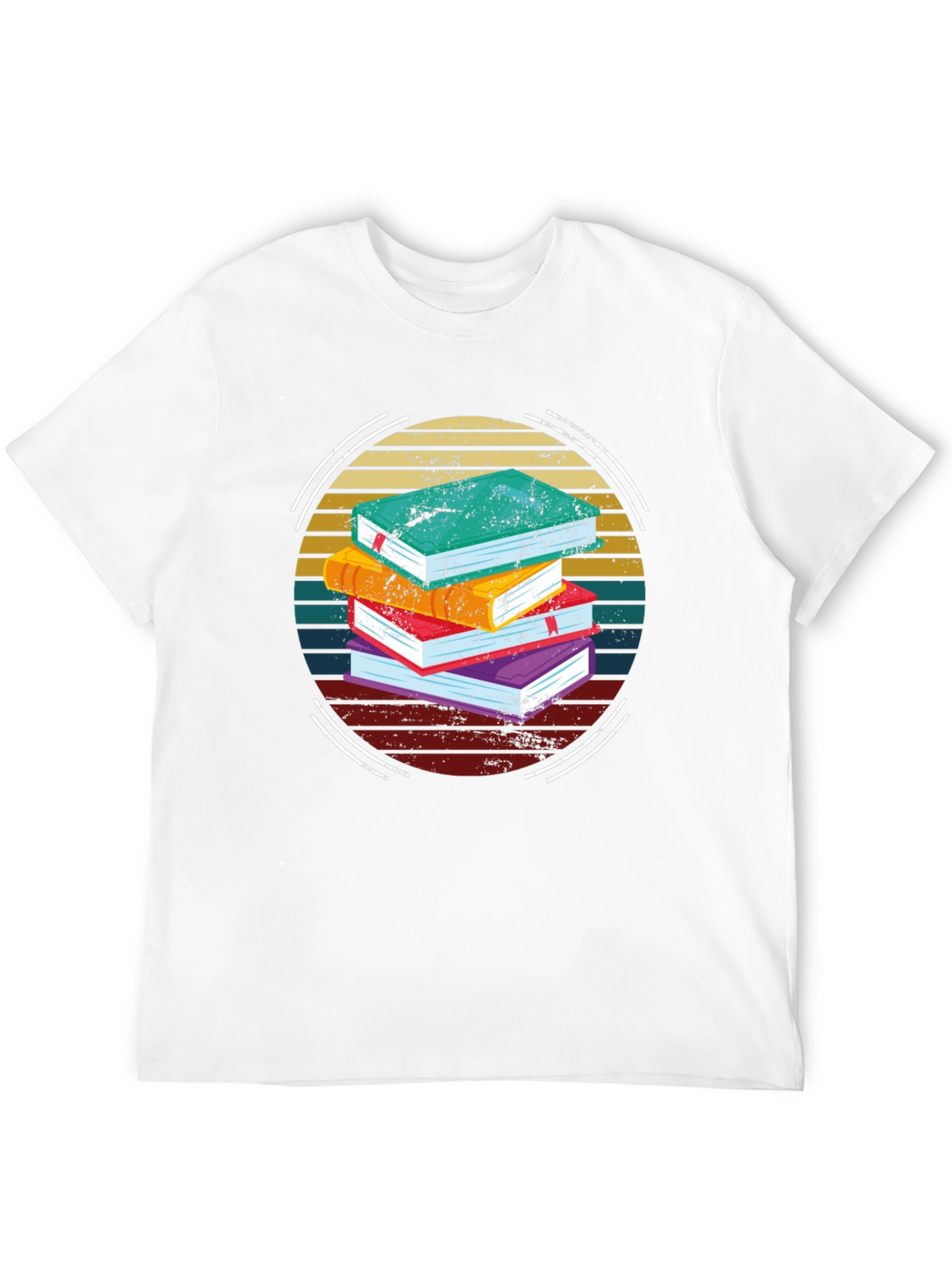Book Lover Retro T-Shirt