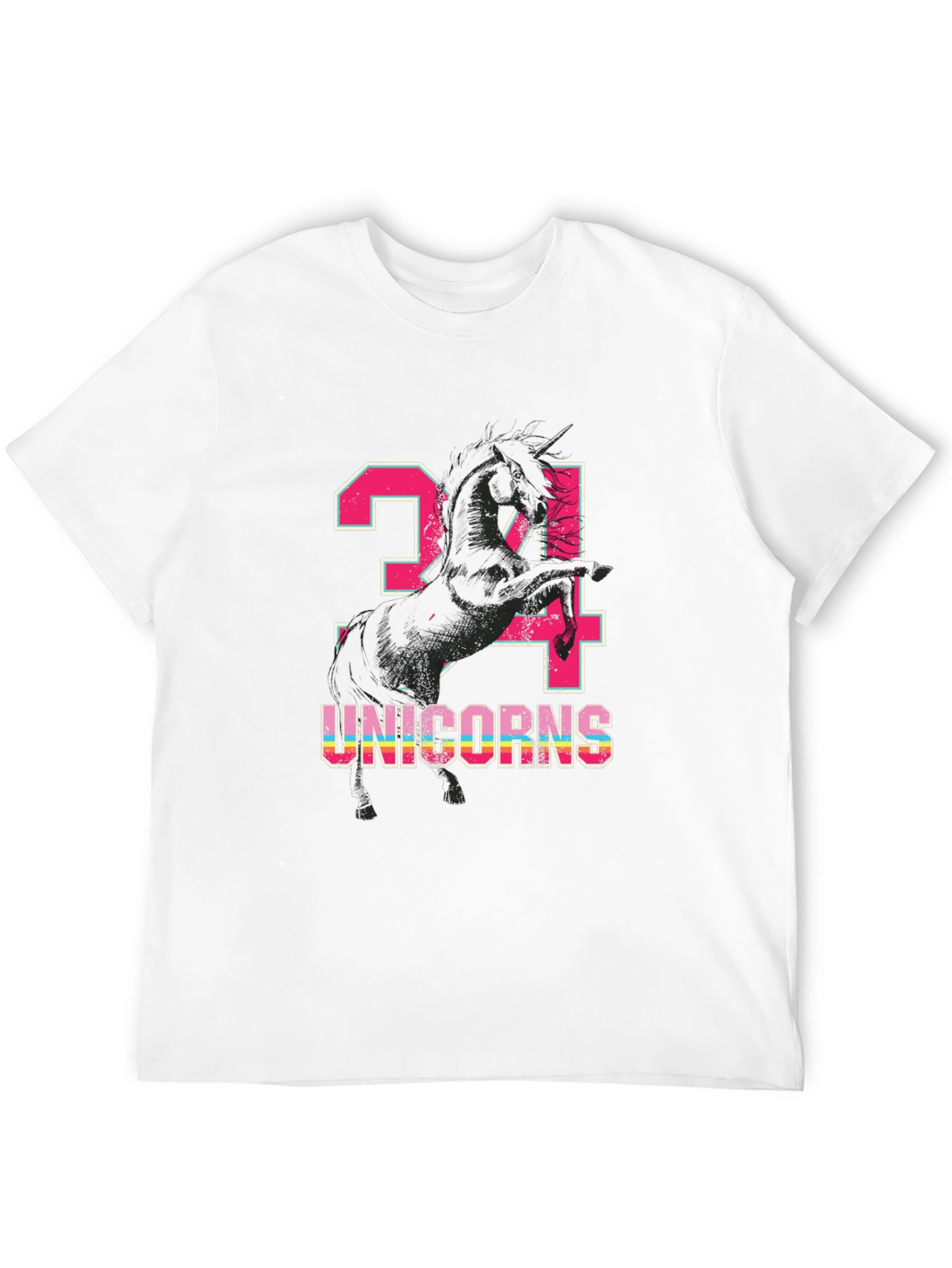 Unicorn Birthday Shirt 24 Unicorns