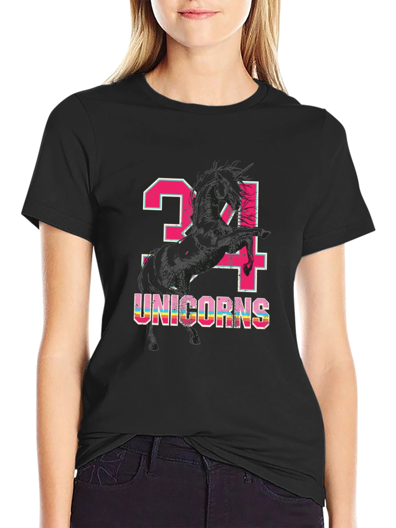 Unicorn Birthday Shirt 24 Unicorns