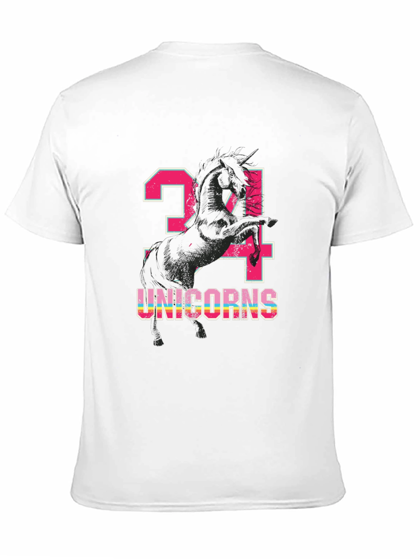 Unicorn Birthday Shirt 24 Unicorns
