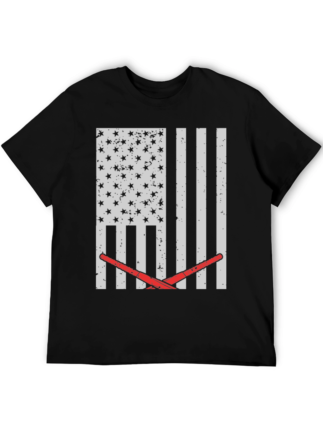 American Flag Lacrosse T-Shirt