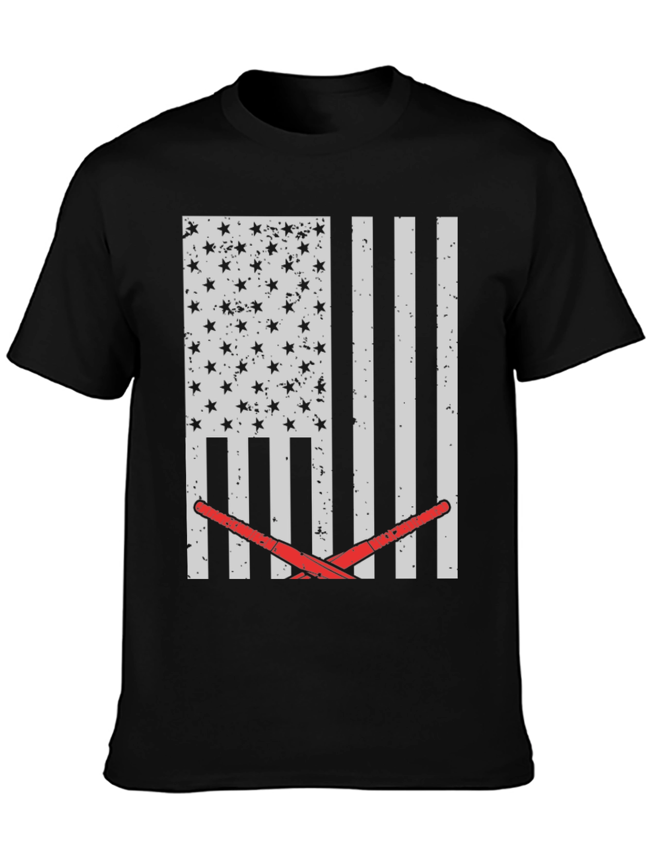 American Flag Lacrosse T-Shirt