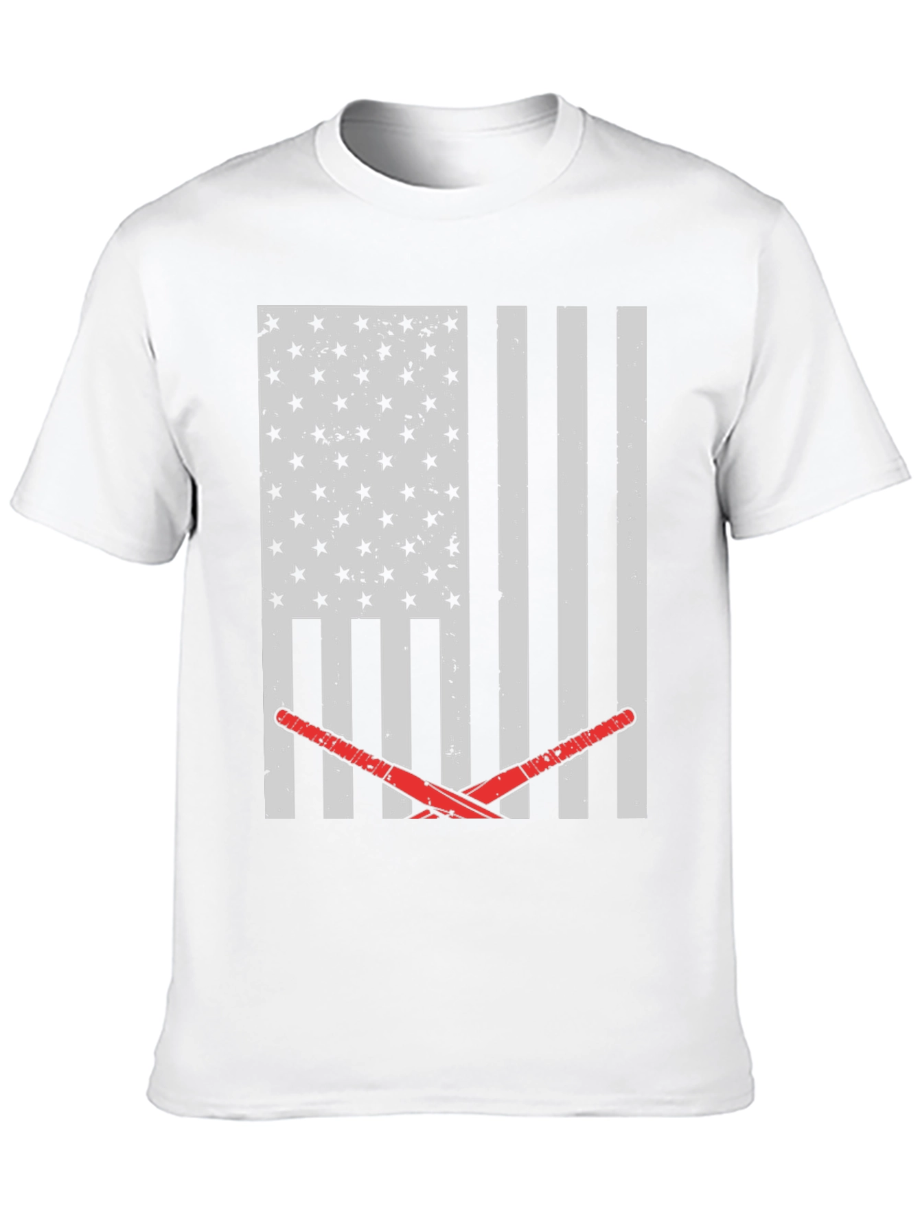 American Flag Lacrosse T-Shirt