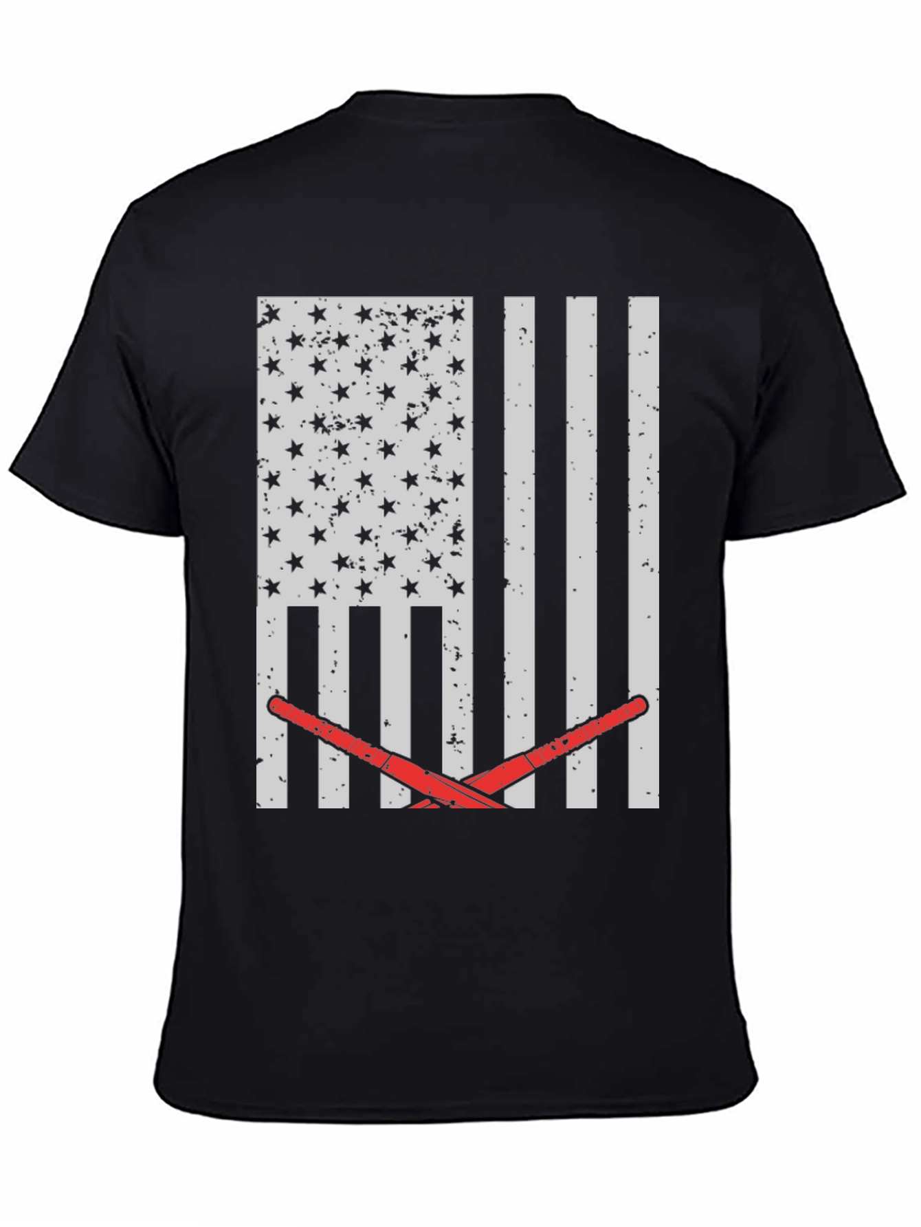 American Flag Lacrosse T-Shirt