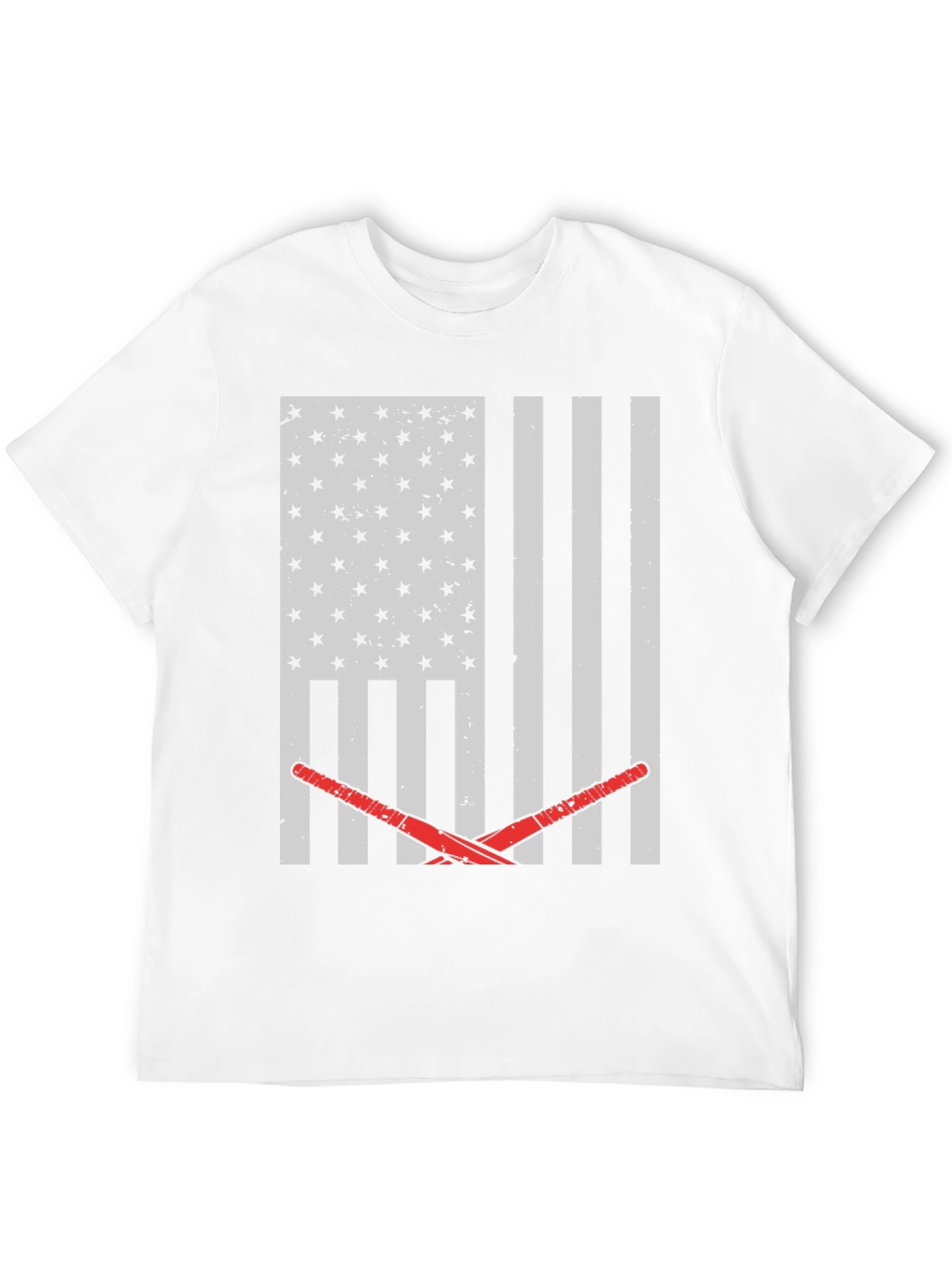 American Flag Lacrosse T-Shirt