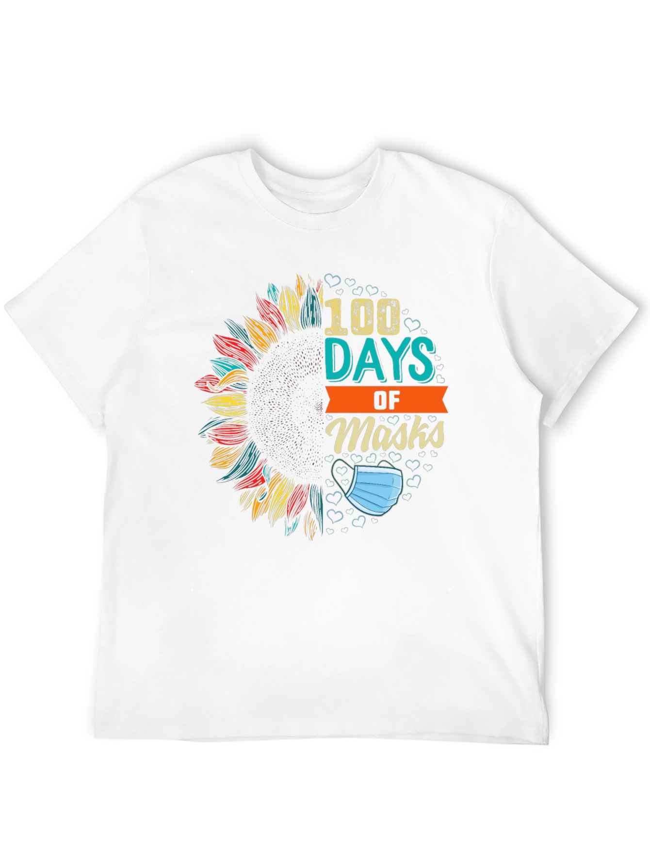 100 Days of Masks T-Shirt