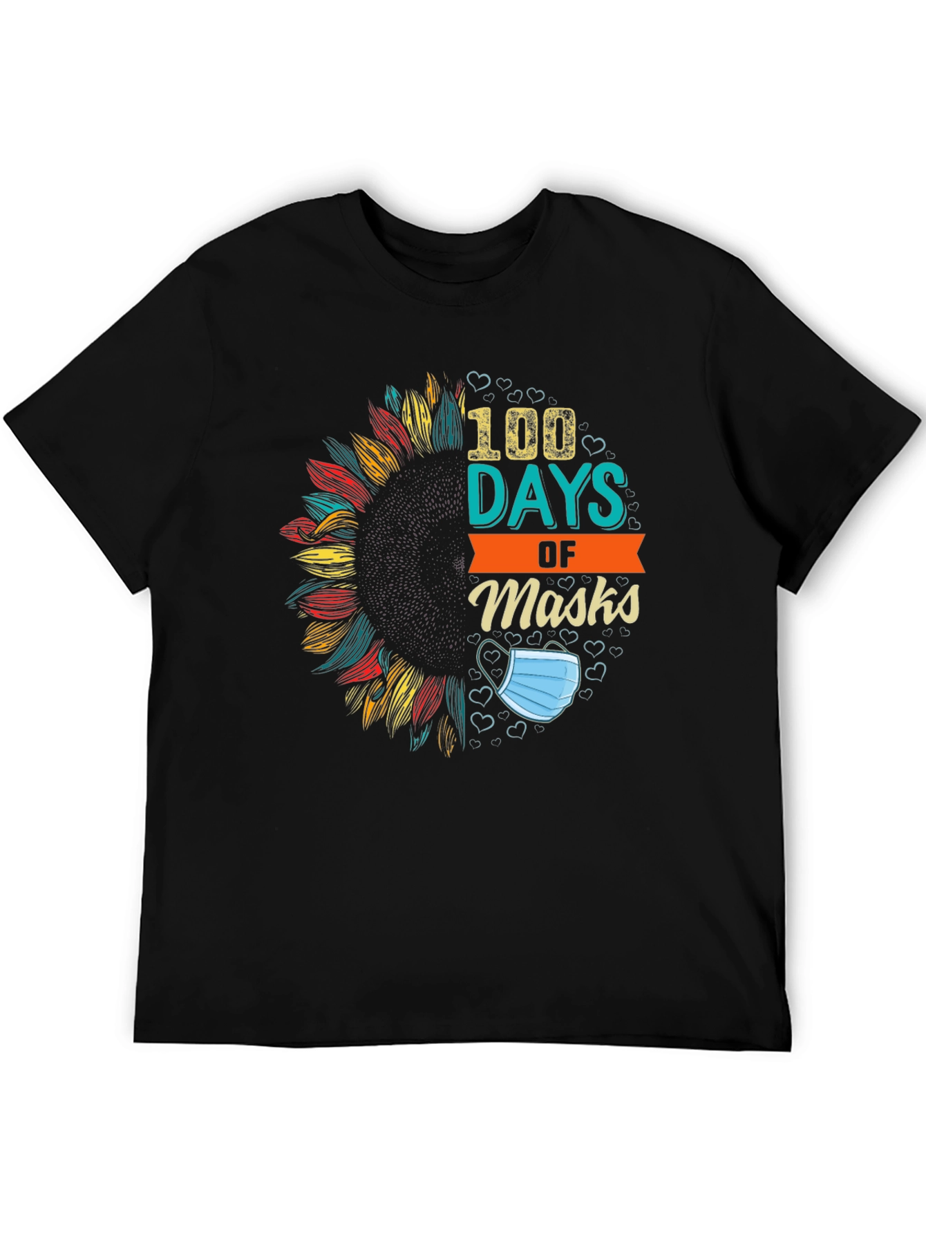 100 Days of Masks T-Shirt