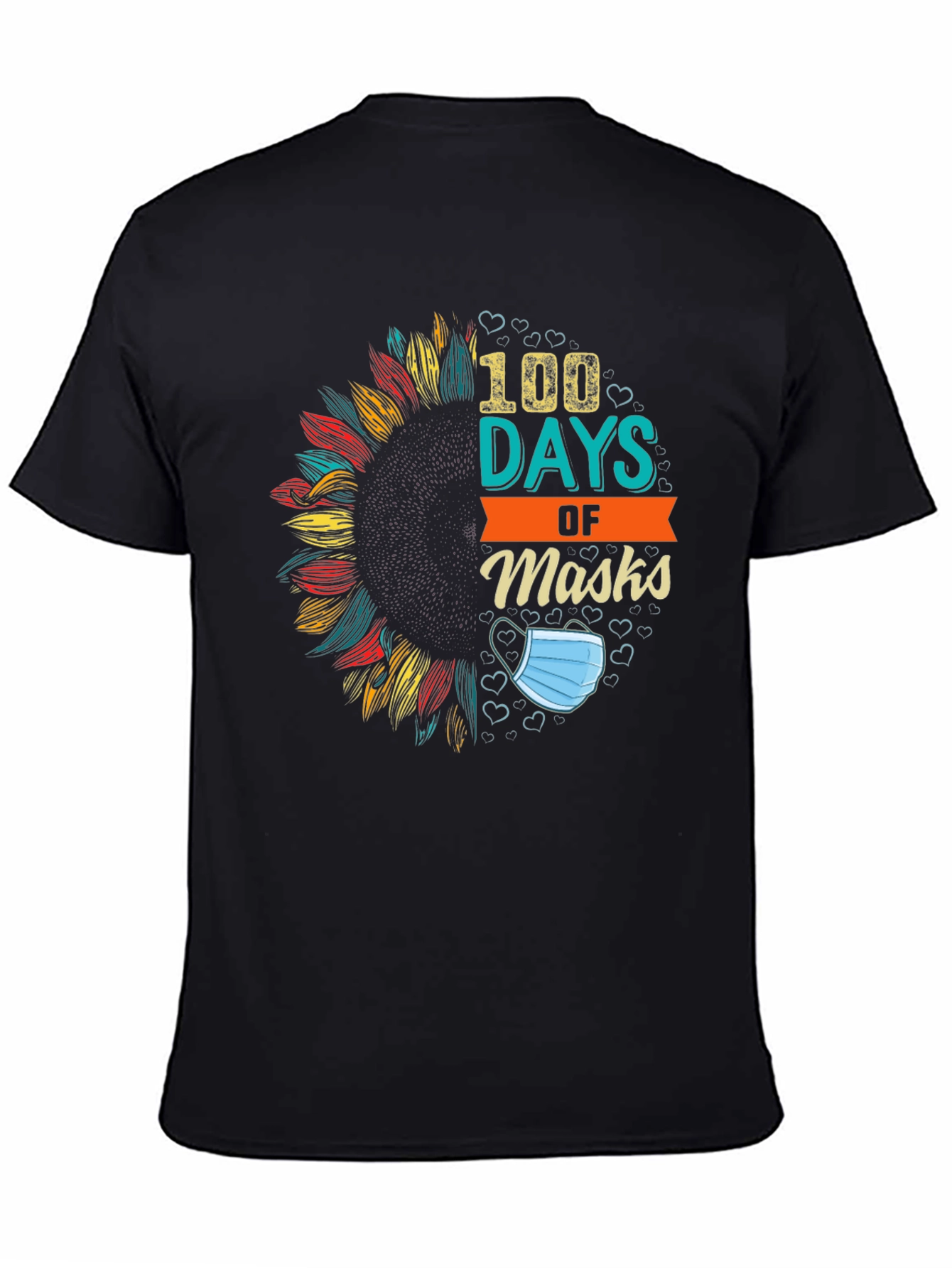 100 Days of Masks T-Shirt