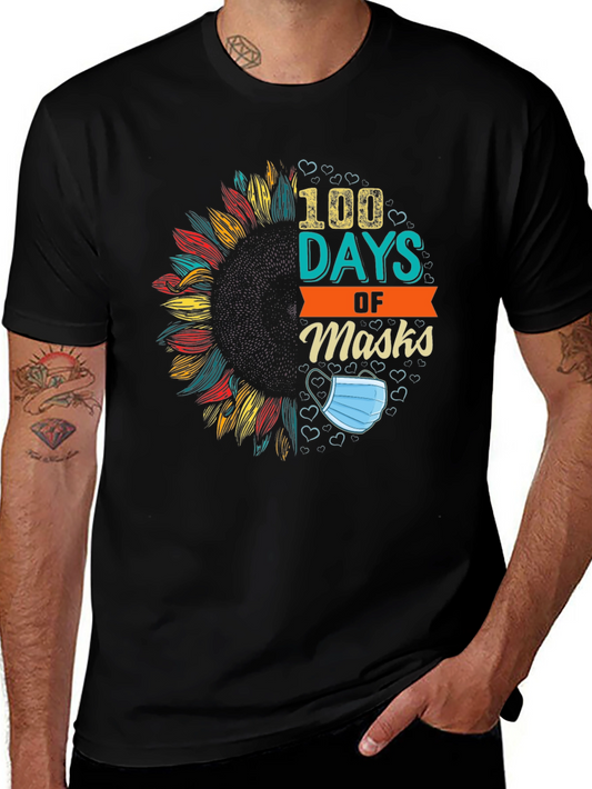 100 Days of Masks T-Shirt