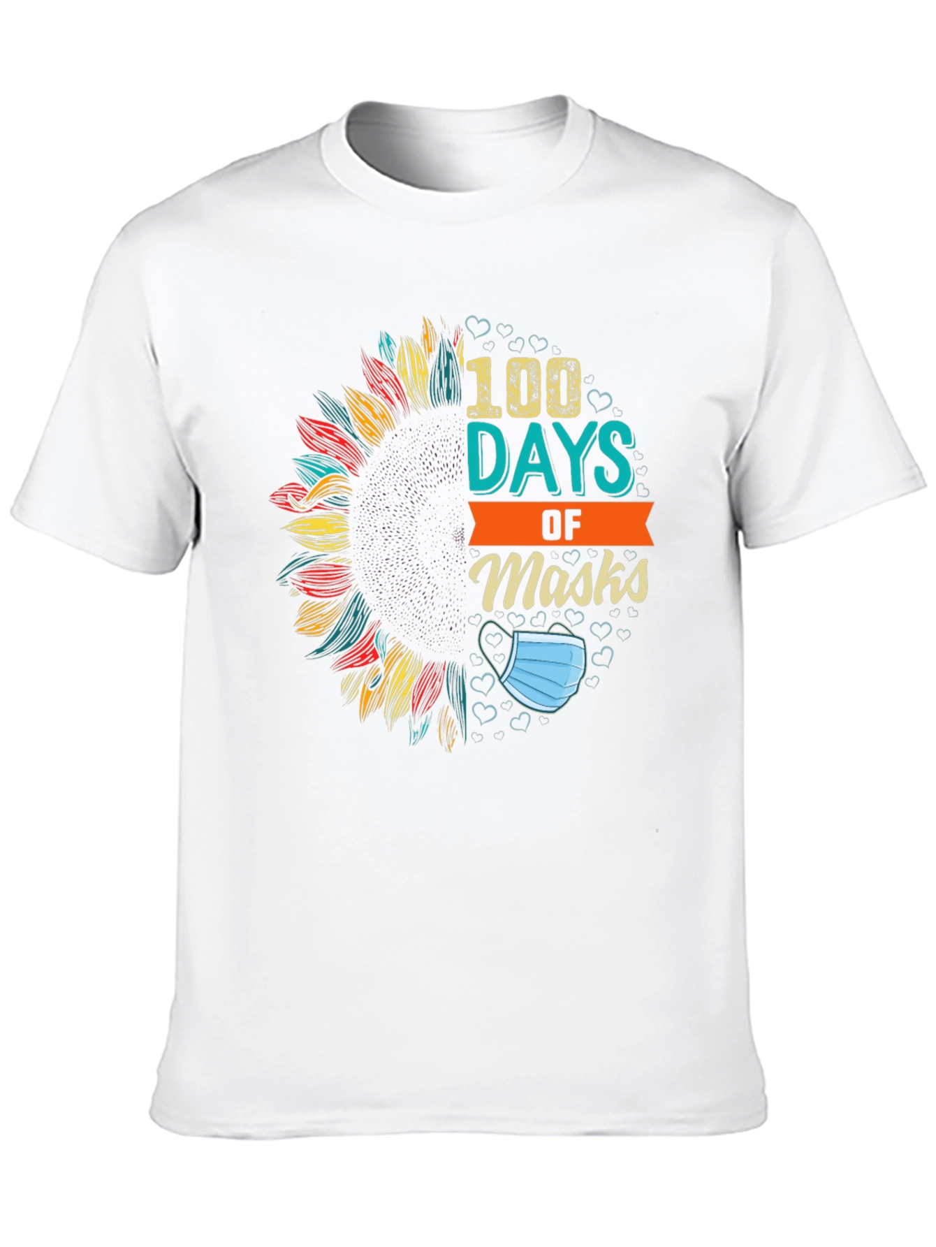 100 Days of Masks T-Shirt