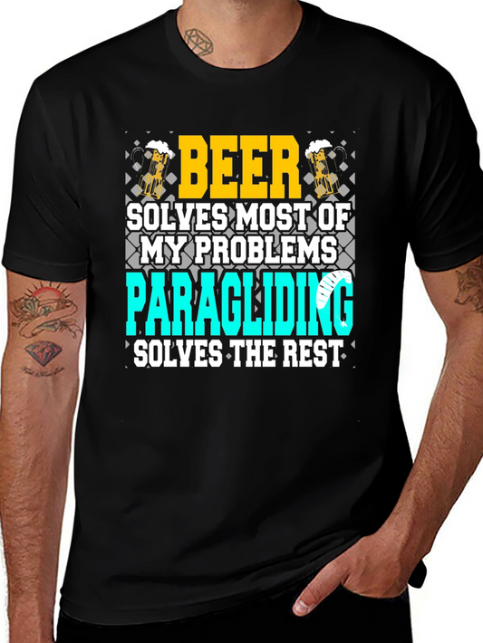 Beer and Paragliding T-Shirt