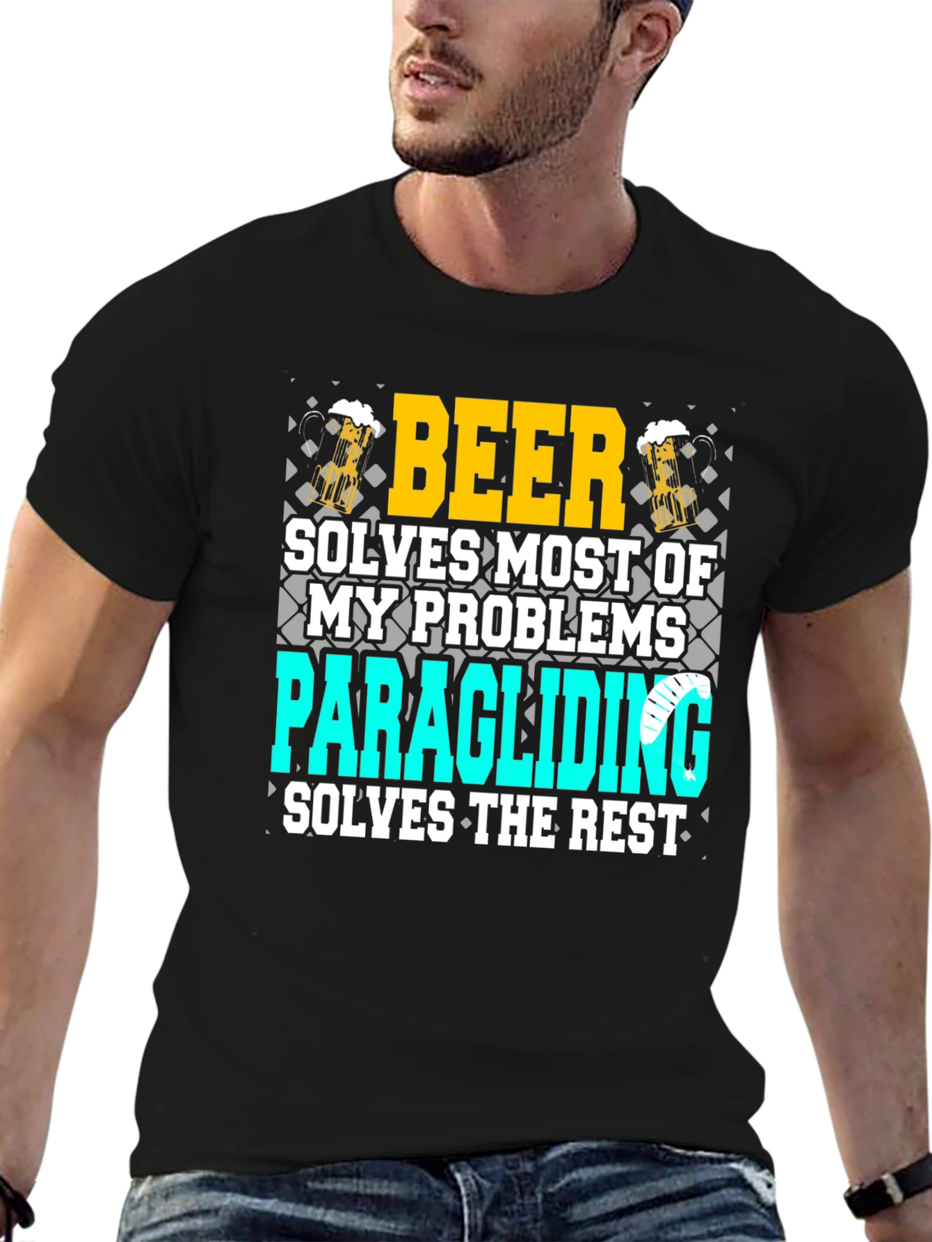 Beer and Paragliding T-Shirt