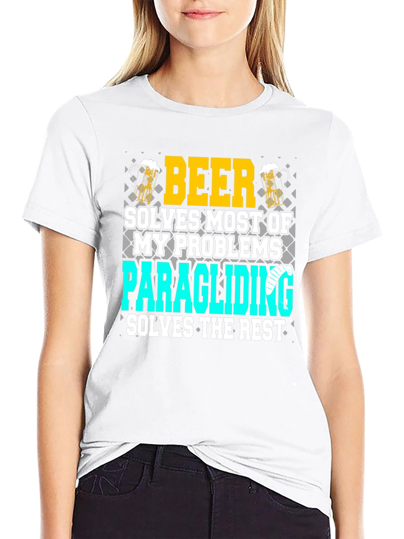 Beer and Paragliding T-Shirt