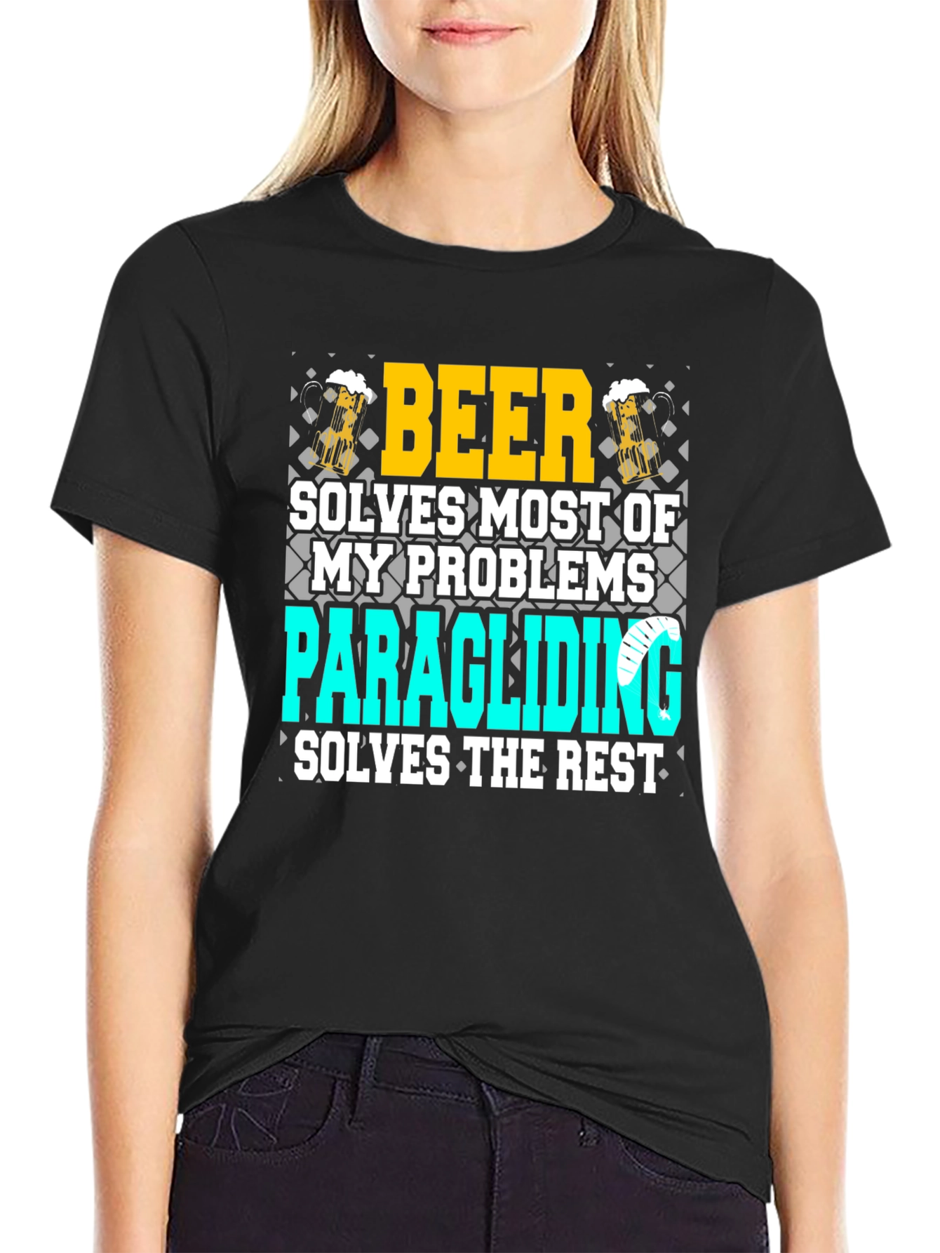 Beer and Paragliding T-Shirt
