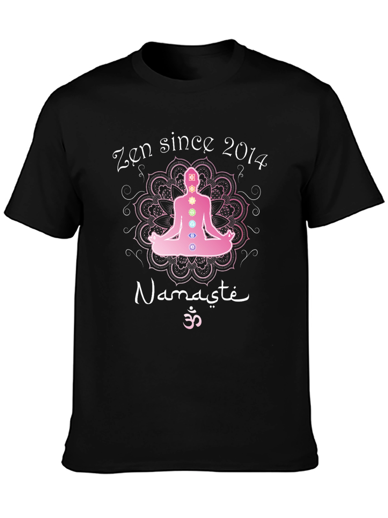 Zen Since 2014 Namaste Meditation T-Shirt