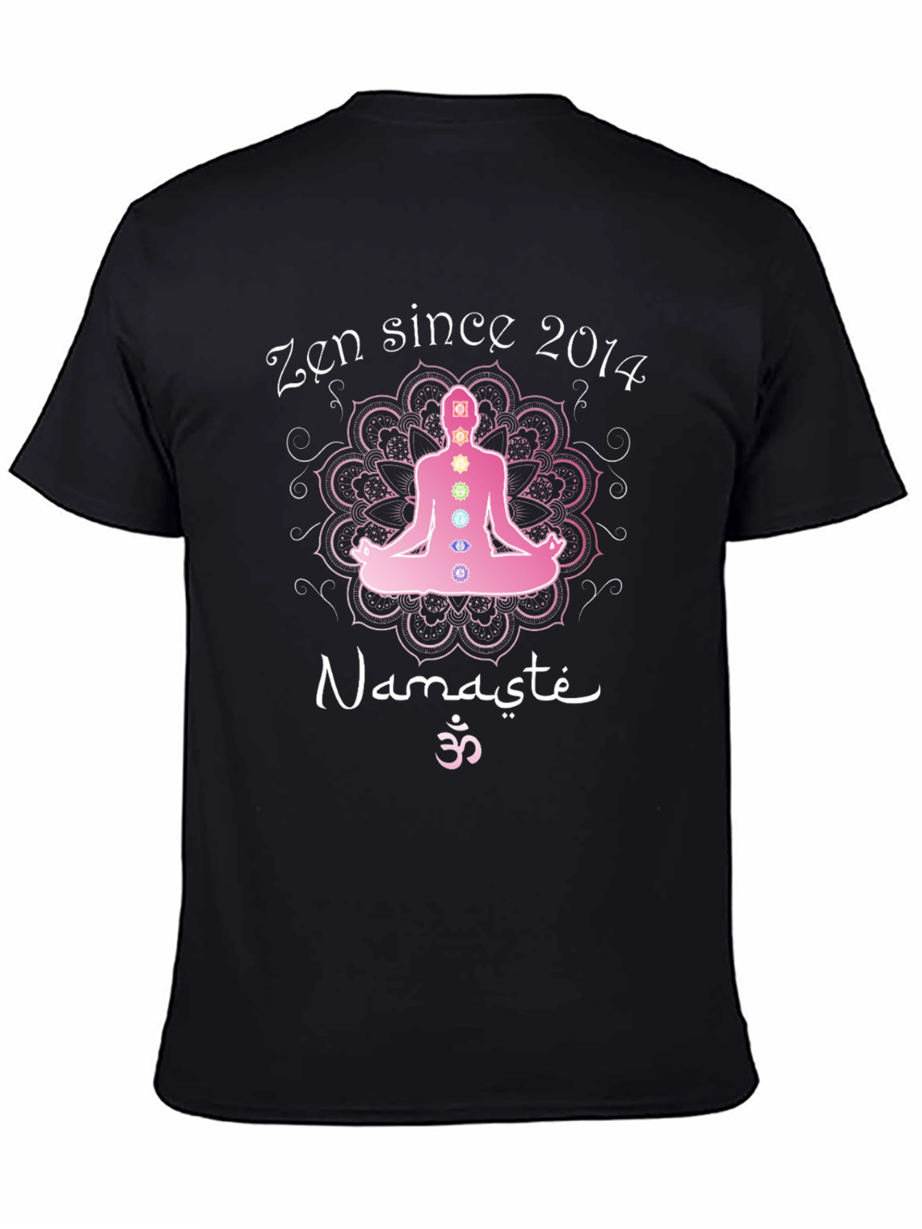 Zen Since 2014 Namaste Meditation T-Shirt