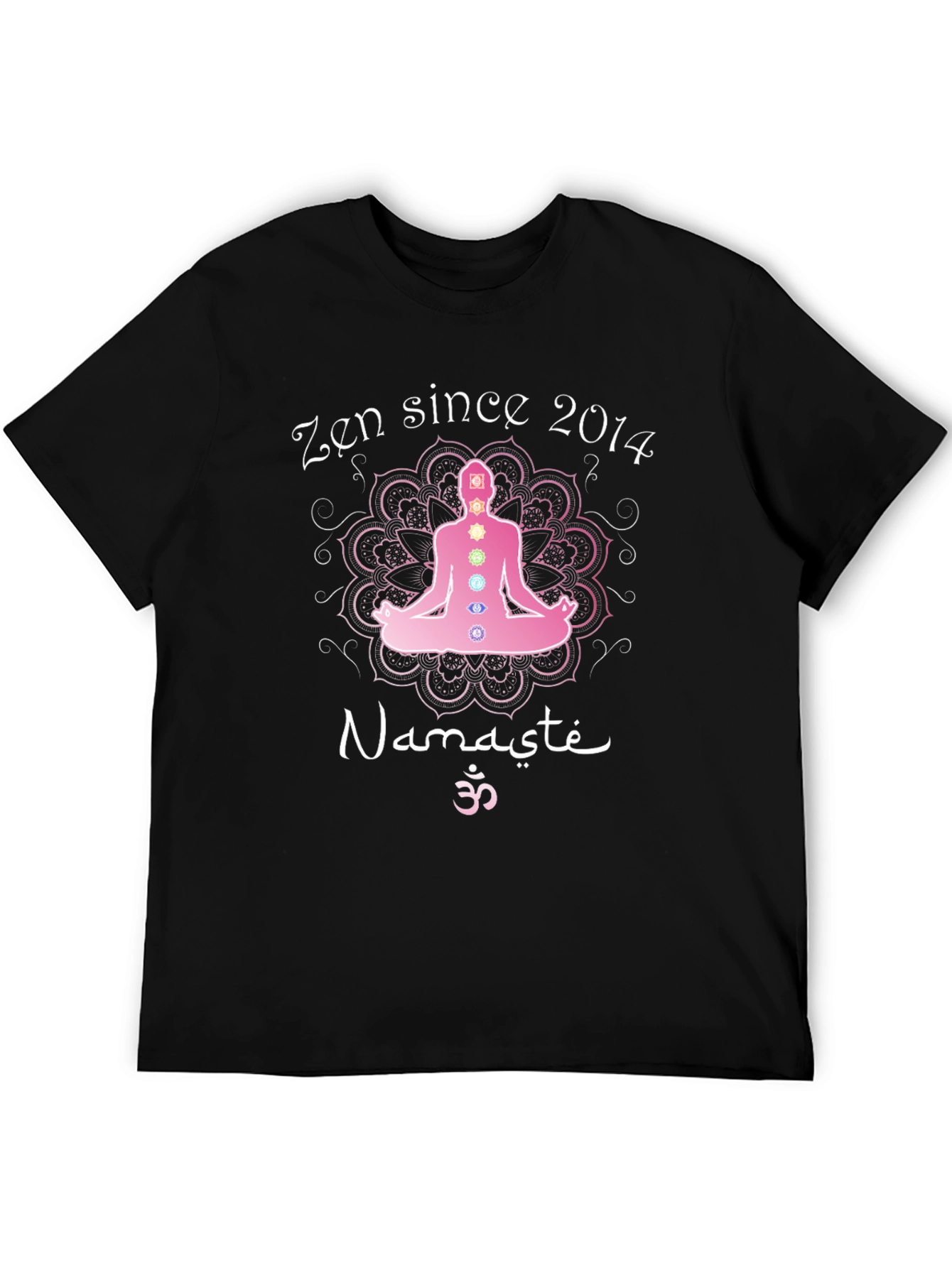 Zen Since 2014 Namaste Meditation T-Shirt