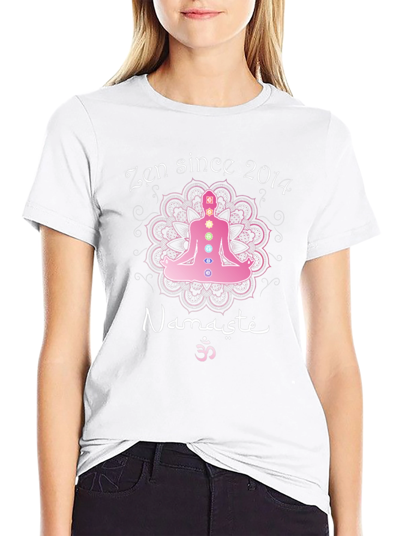 Zen Since 2014 Namaste Meditation T-Shirt