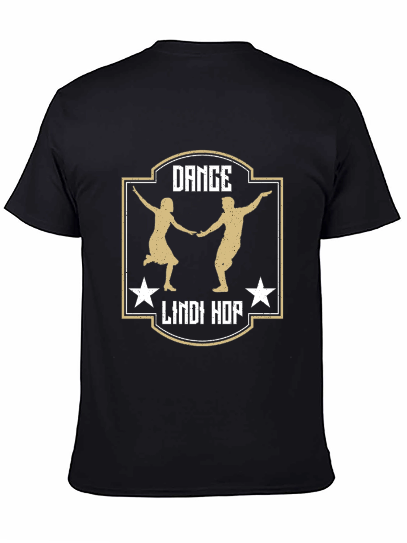 Dance Lindy Hop Graphic Tee - Retro Style