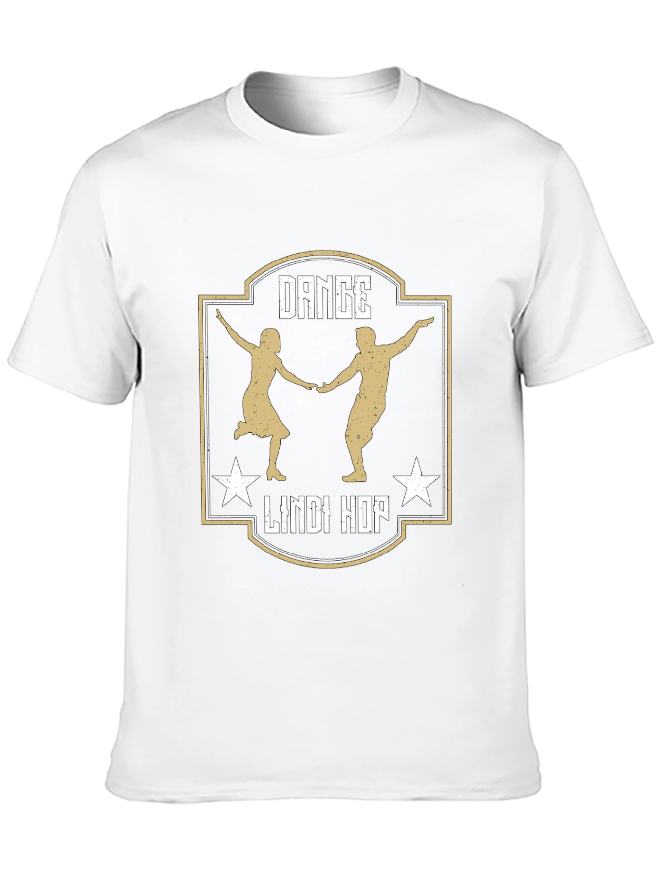 Dance Lindy Hop Graphic Tee - Retro Style