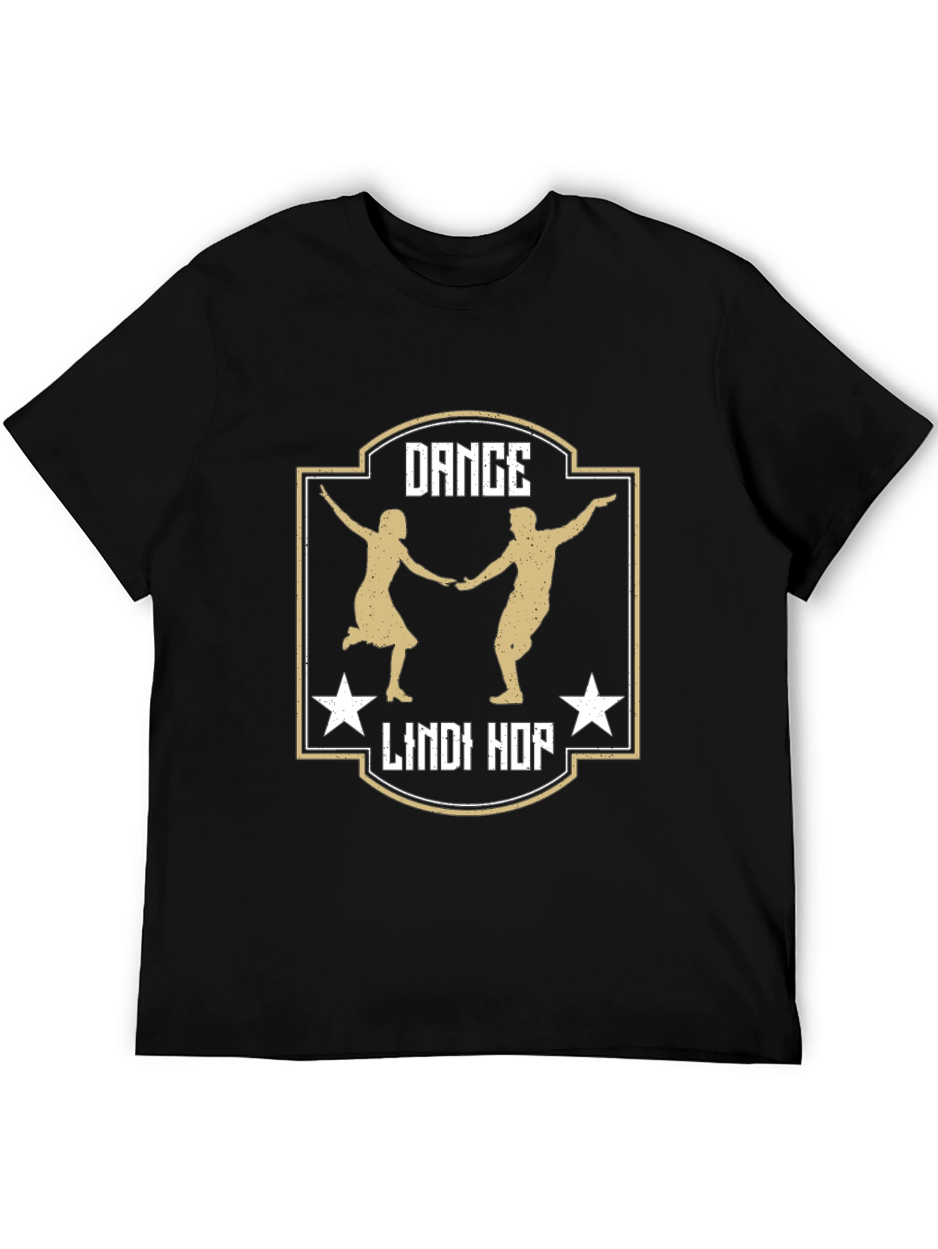 Dance Lindy Hop Graphic Tee - Retro Style