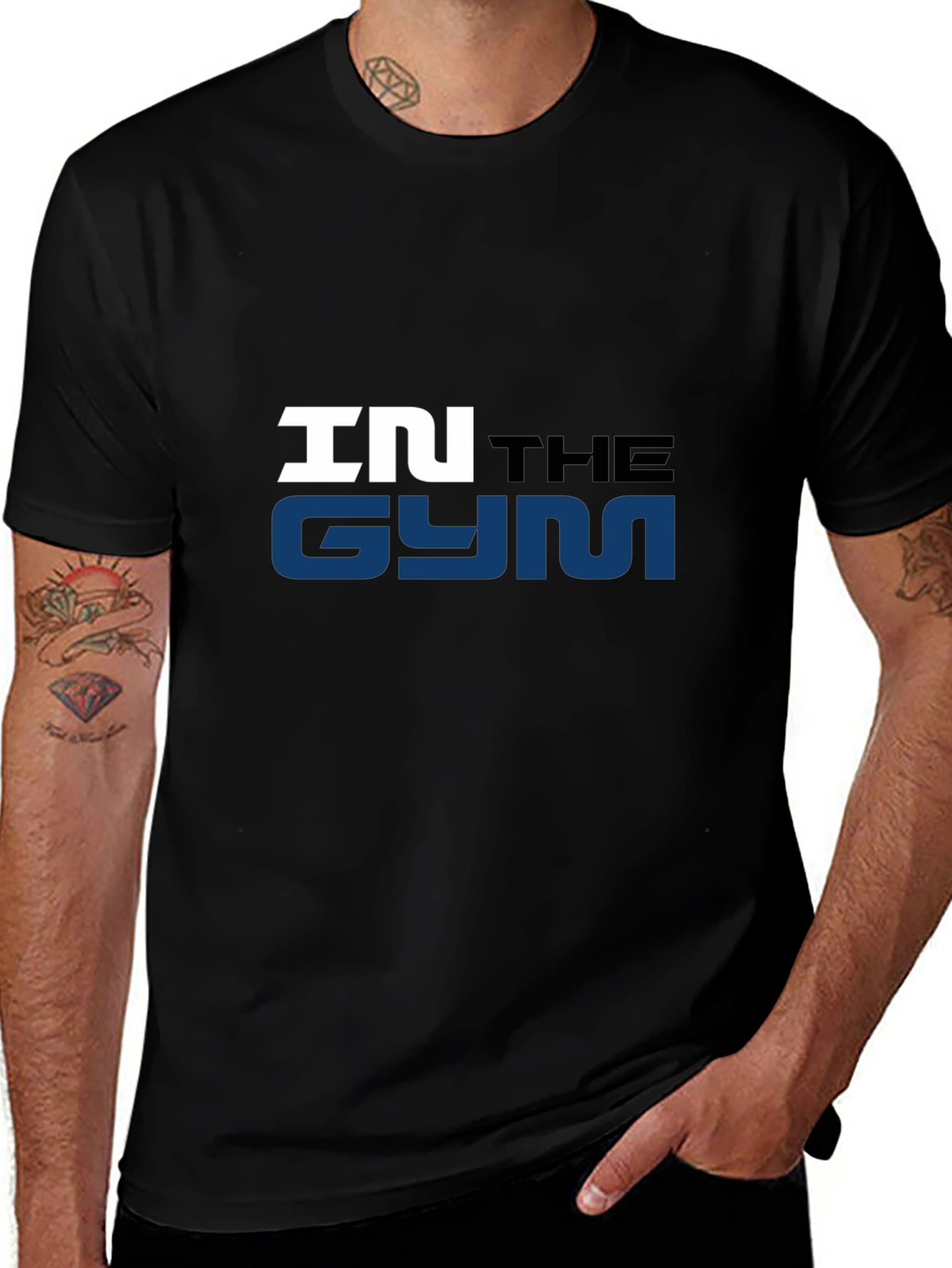 In the Gym T-Shirt - Mens Fitness Apparel