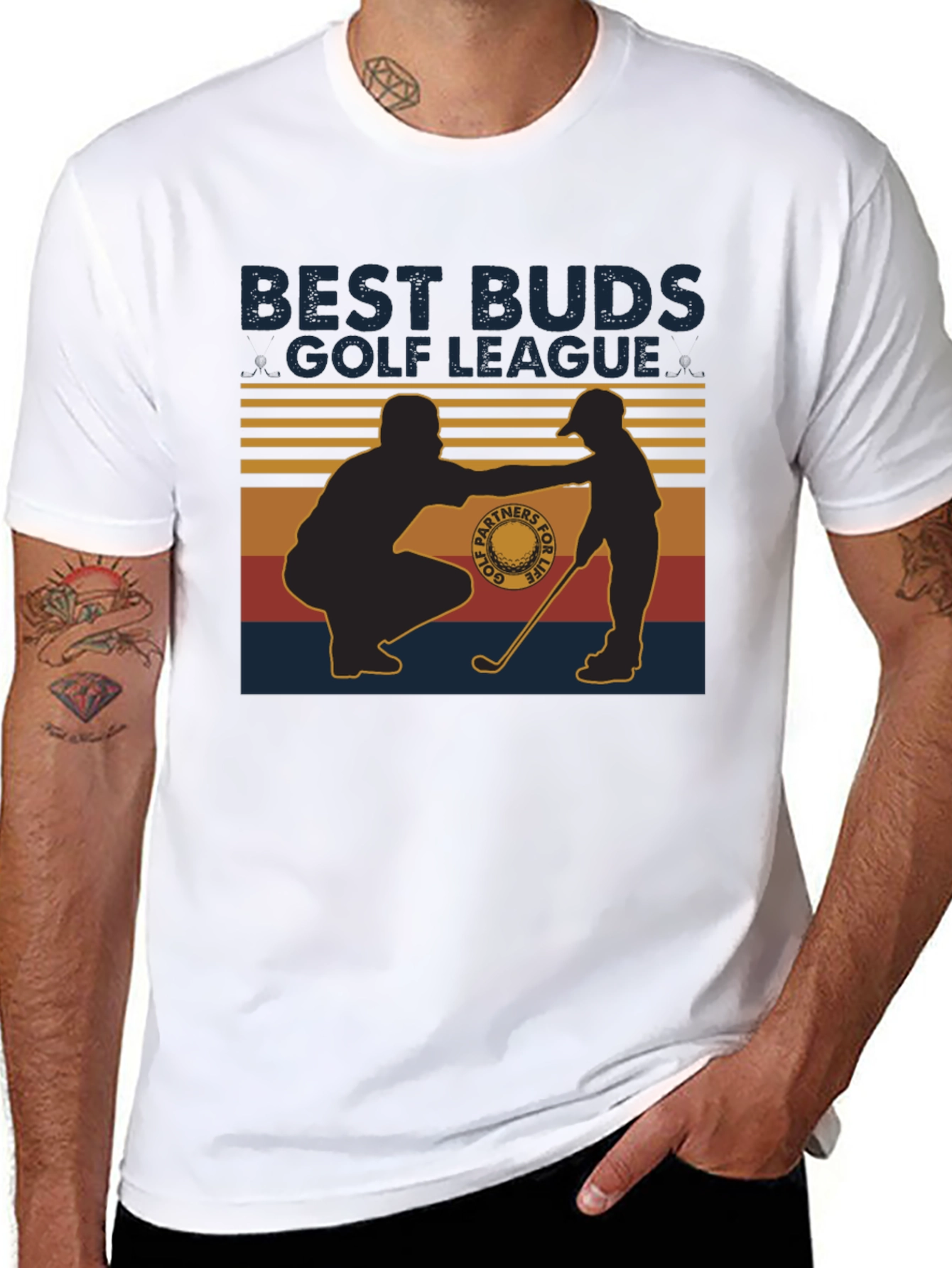 Best Buds Golf League Graphic Tee