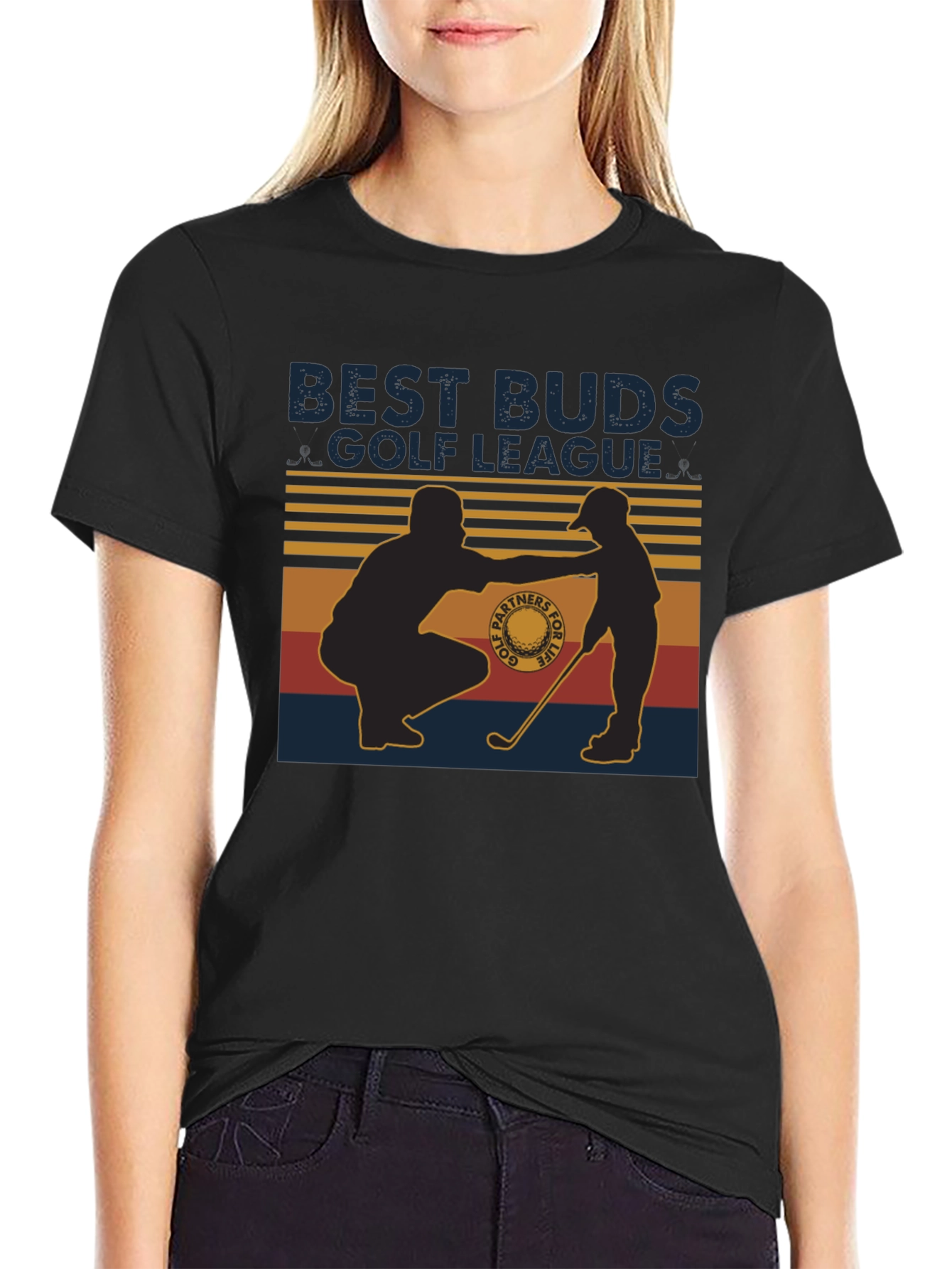 Best Buds Golf League Graphic Tee