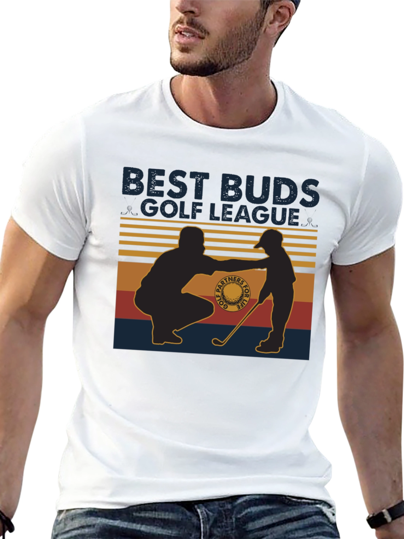 Best Buds Golf League Graphic Tee