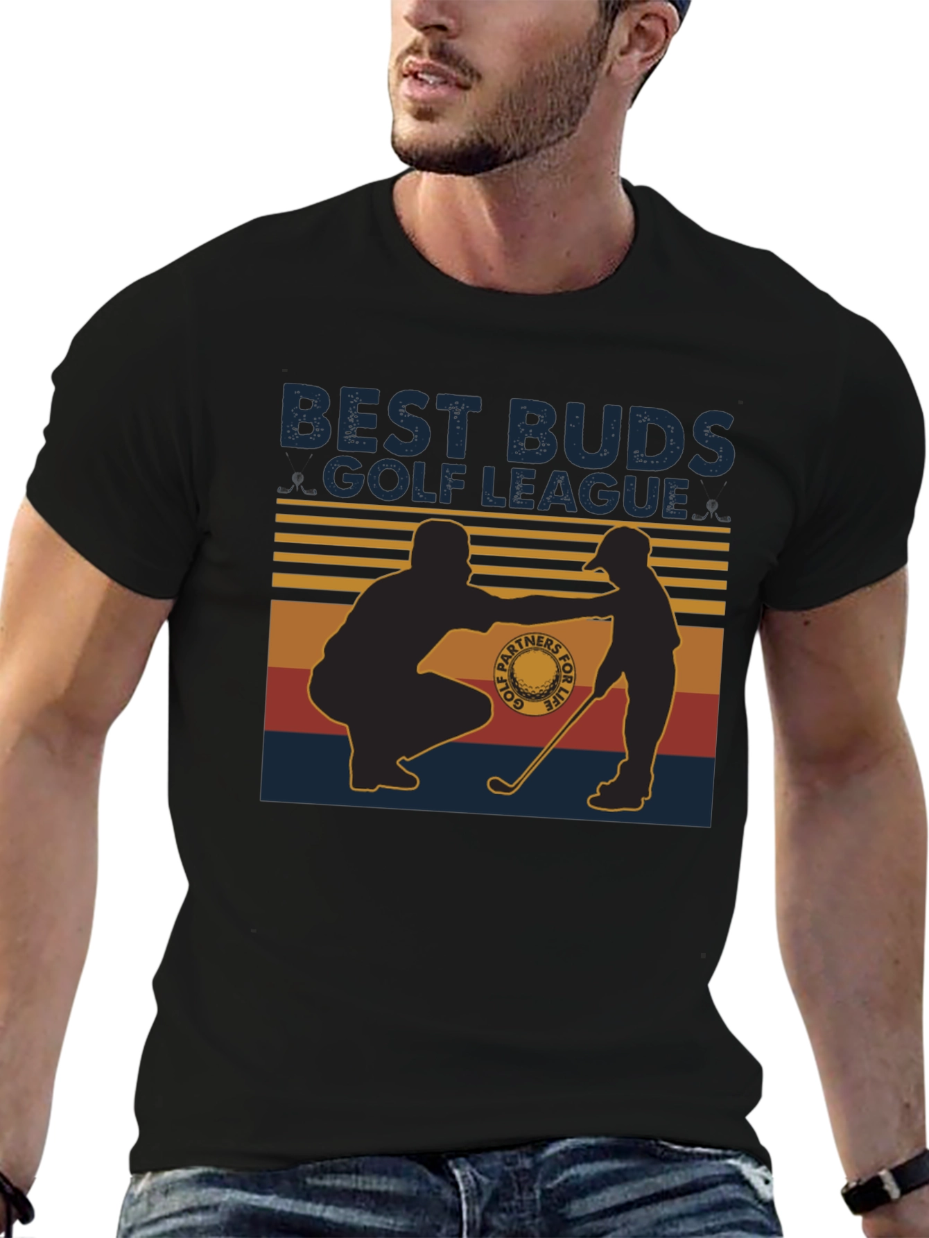 Best Buds Golf League Graphic Tee