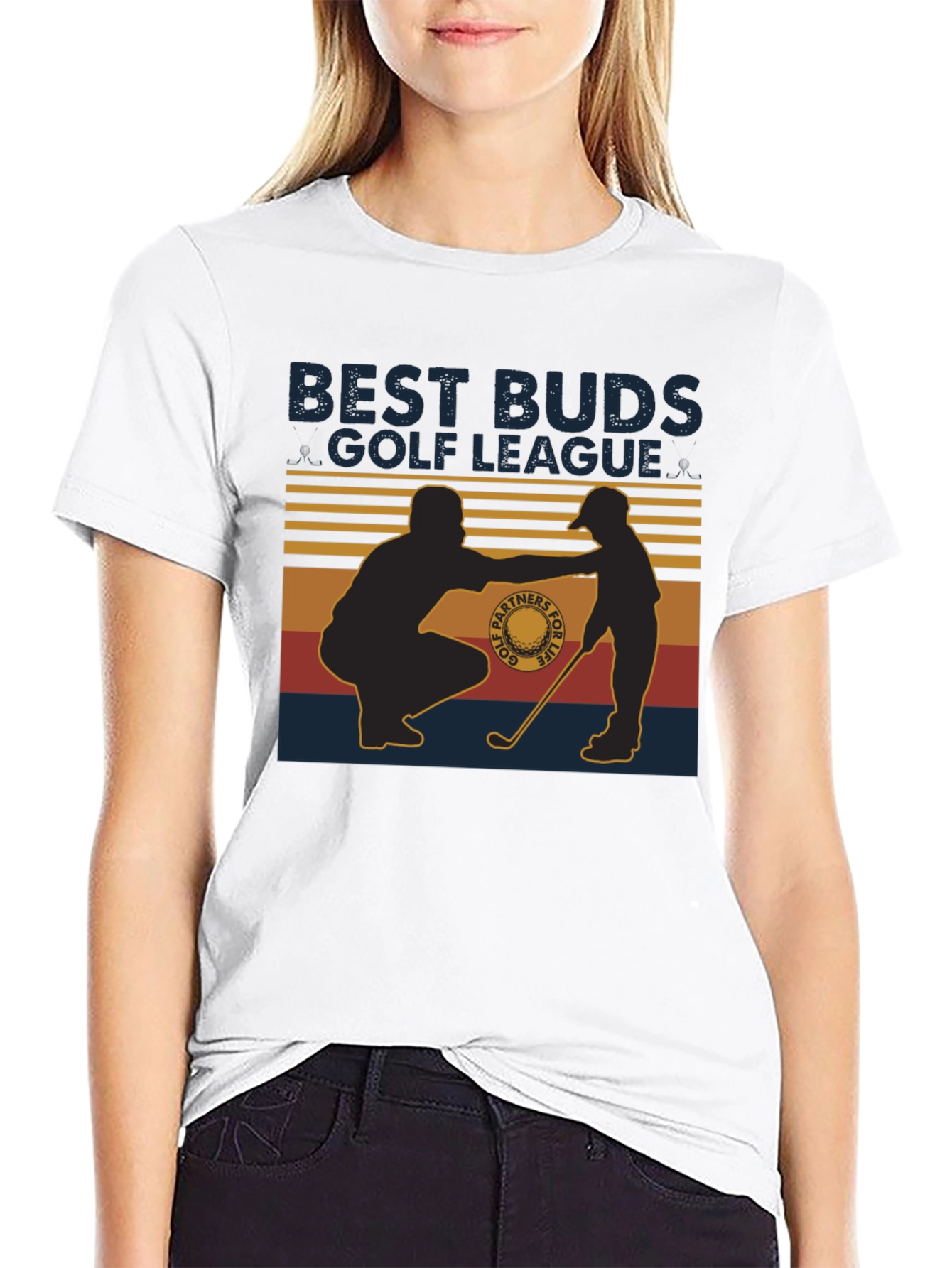 Best Buds Golf League Graphic Tee