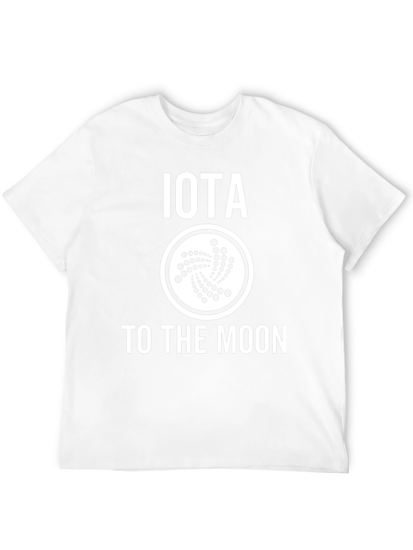 IOTA to the Moon Crypto T-Shirt - Black