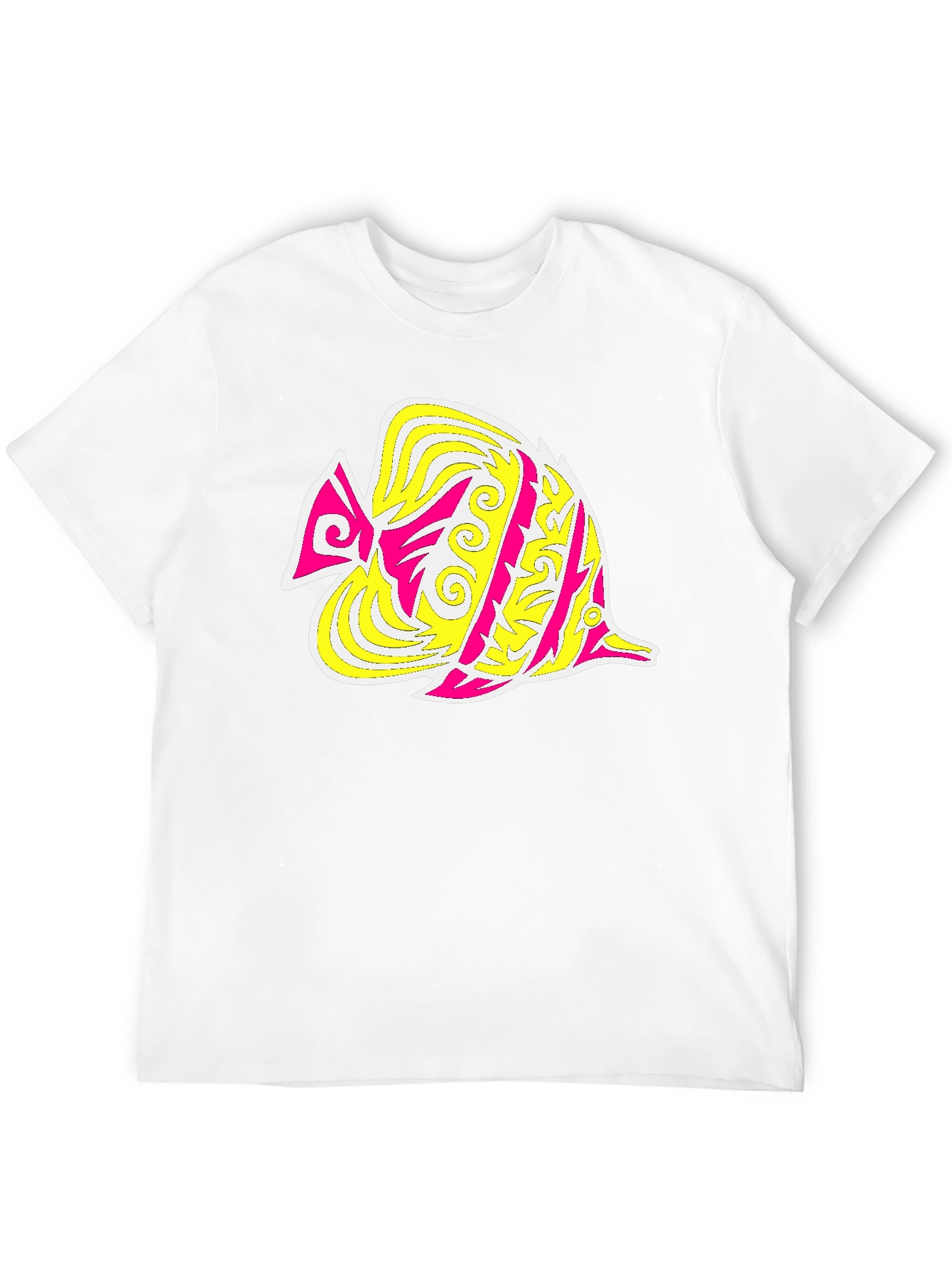Funky Fish Graphic Tee - Stylish Black T-Shirt