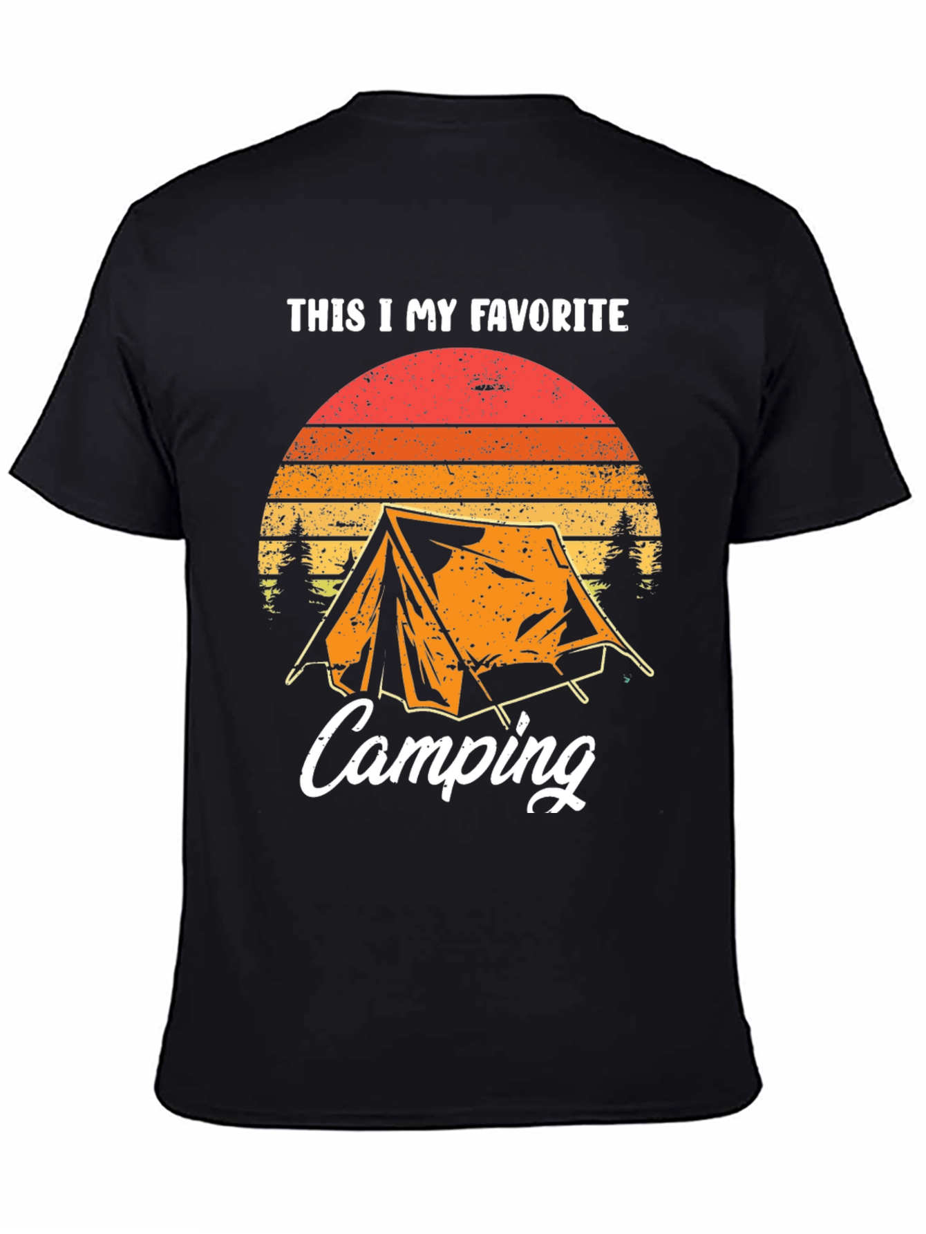 Camping Favorite Graphic T-Shirt