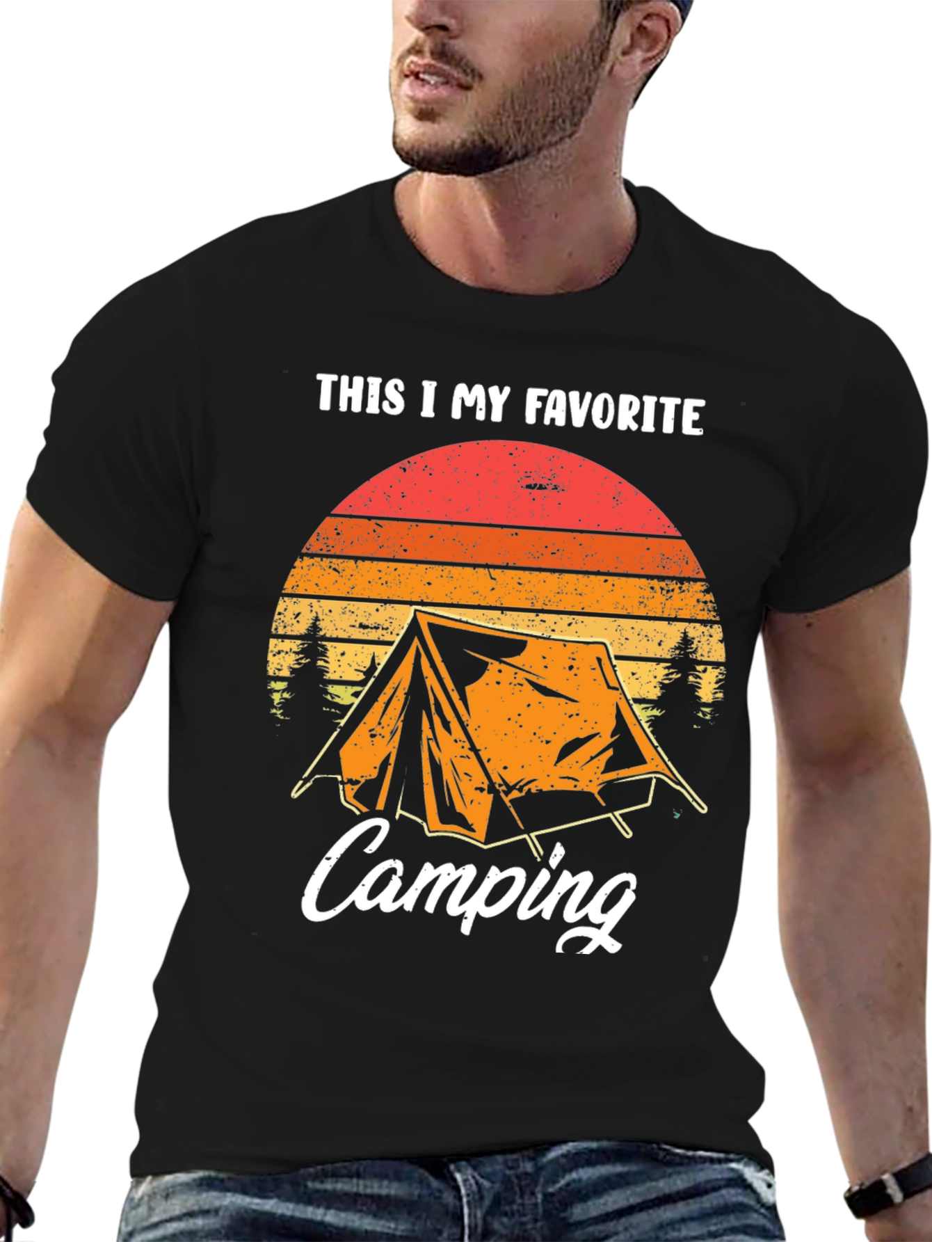 Camping Favorite Graphic T-Shirt