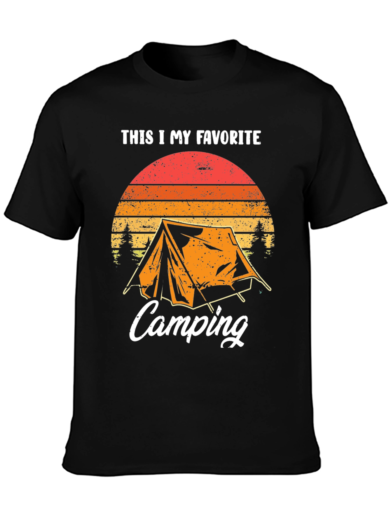 Camping Favorite Graphic T-Shirt