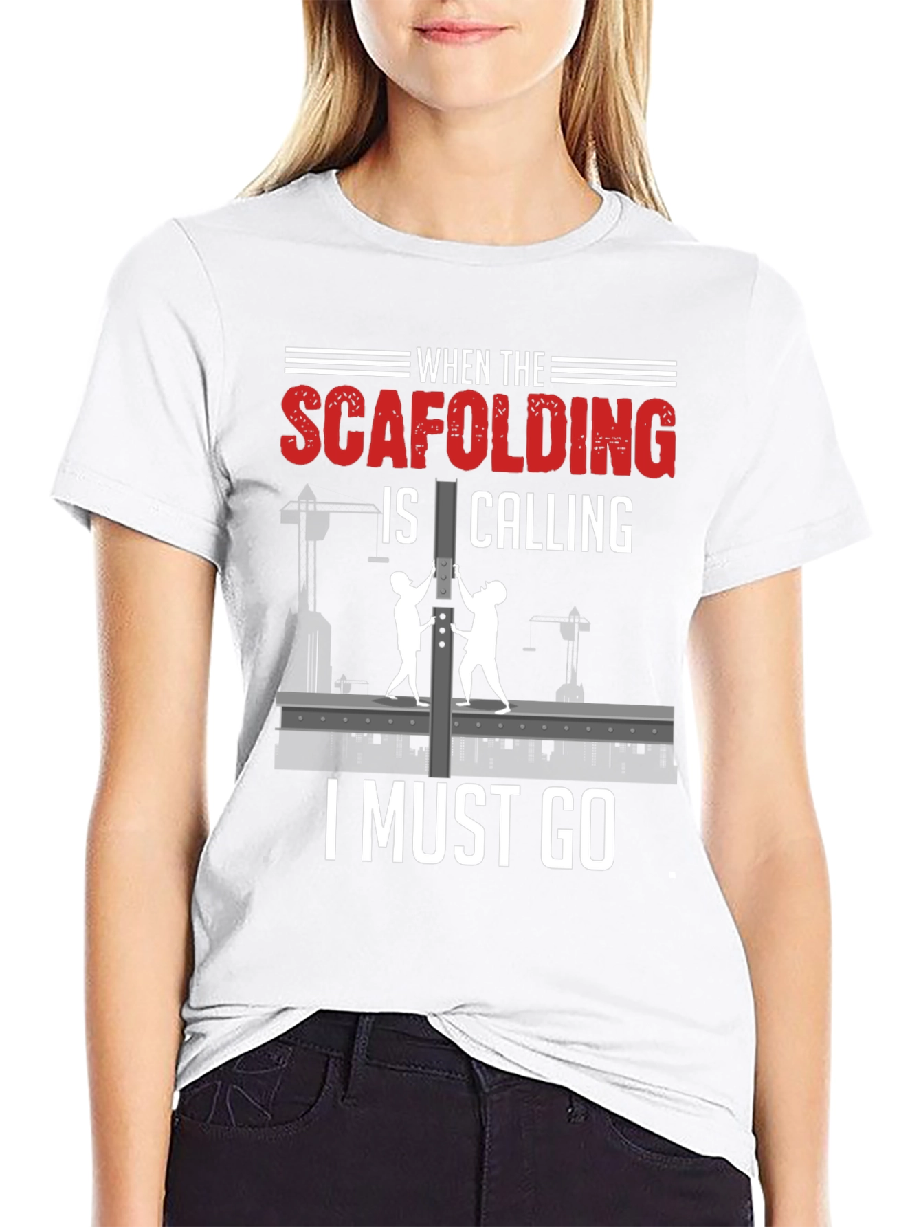 Scaffolding Calling T-Shirt - Construction Worker Gift