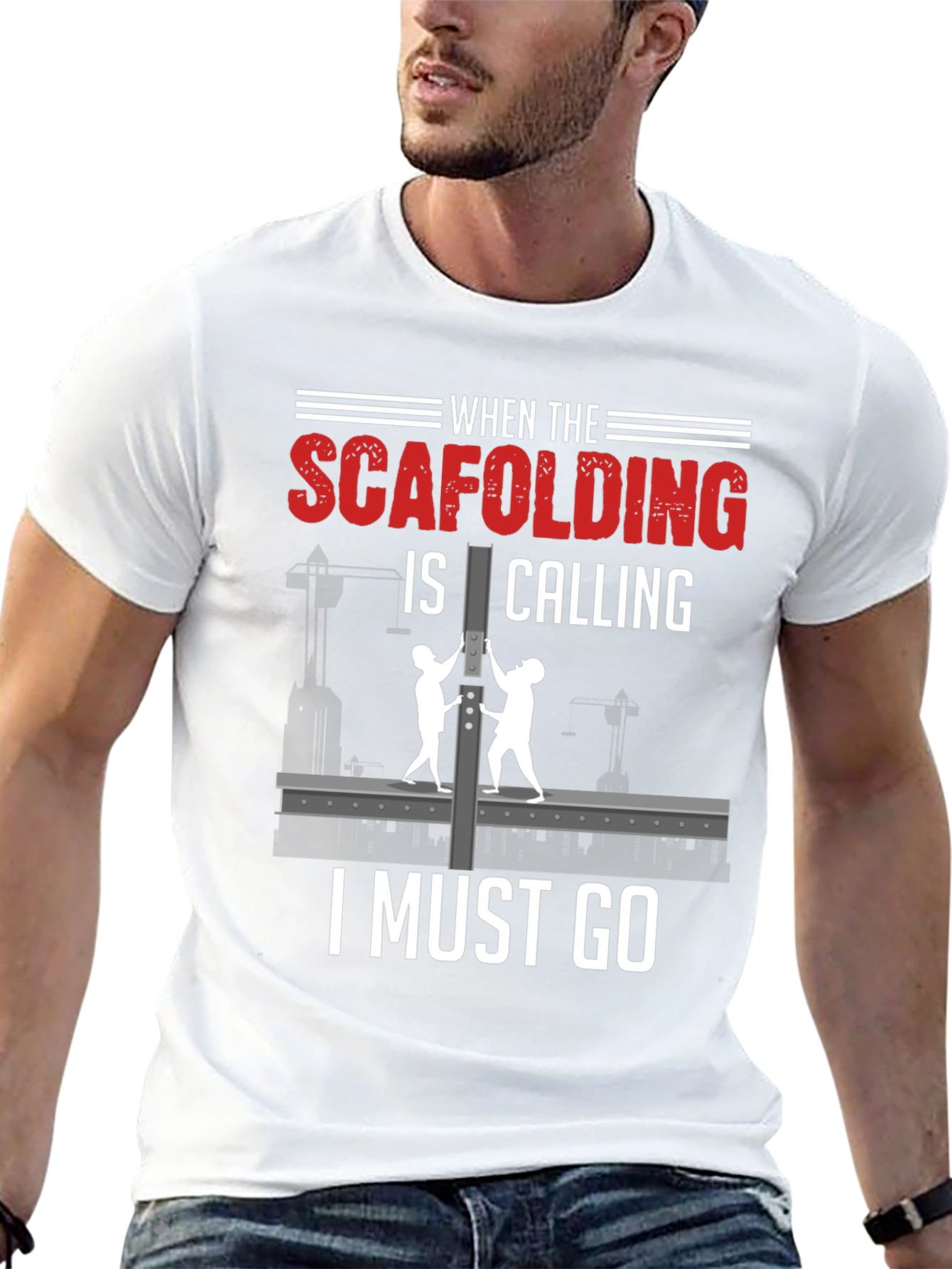 Scaffolding Calling T-Shirt - Construction Worker Gift