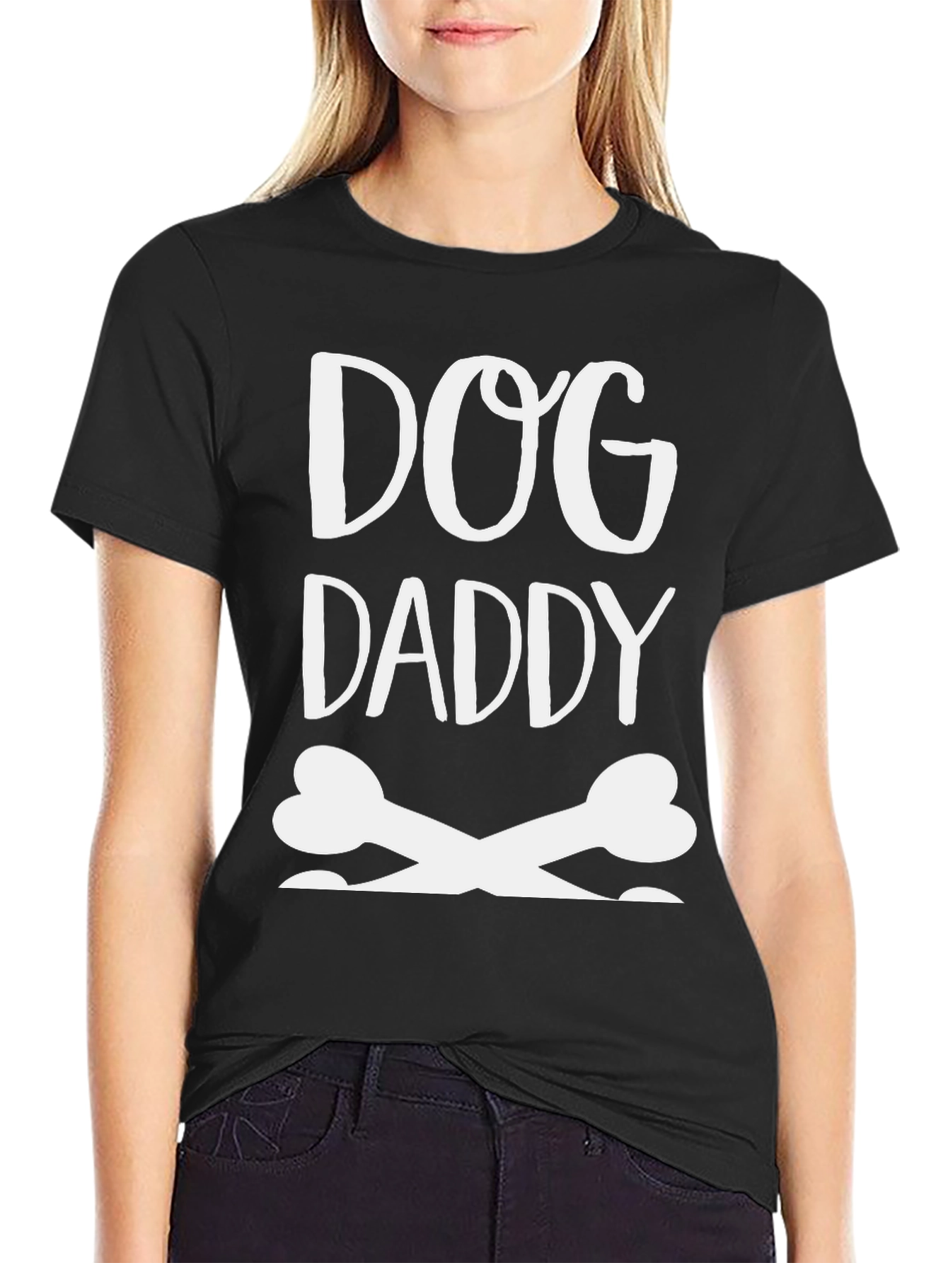 Dog Daddy T-Shirt - Mens Black Graphic Tee