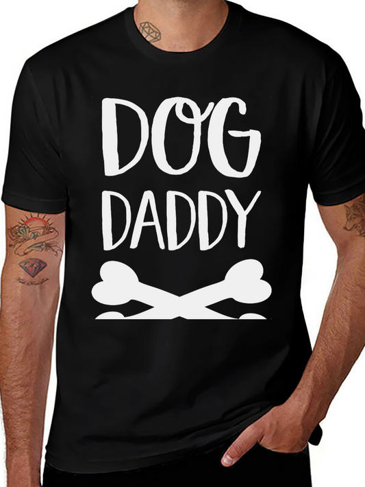 Dog Daddy T-Shirt - Mens Black Graphic Tee