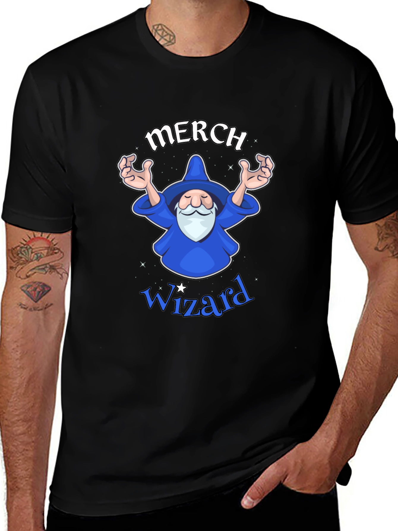 Merch Wizard Graphic T-Shirt