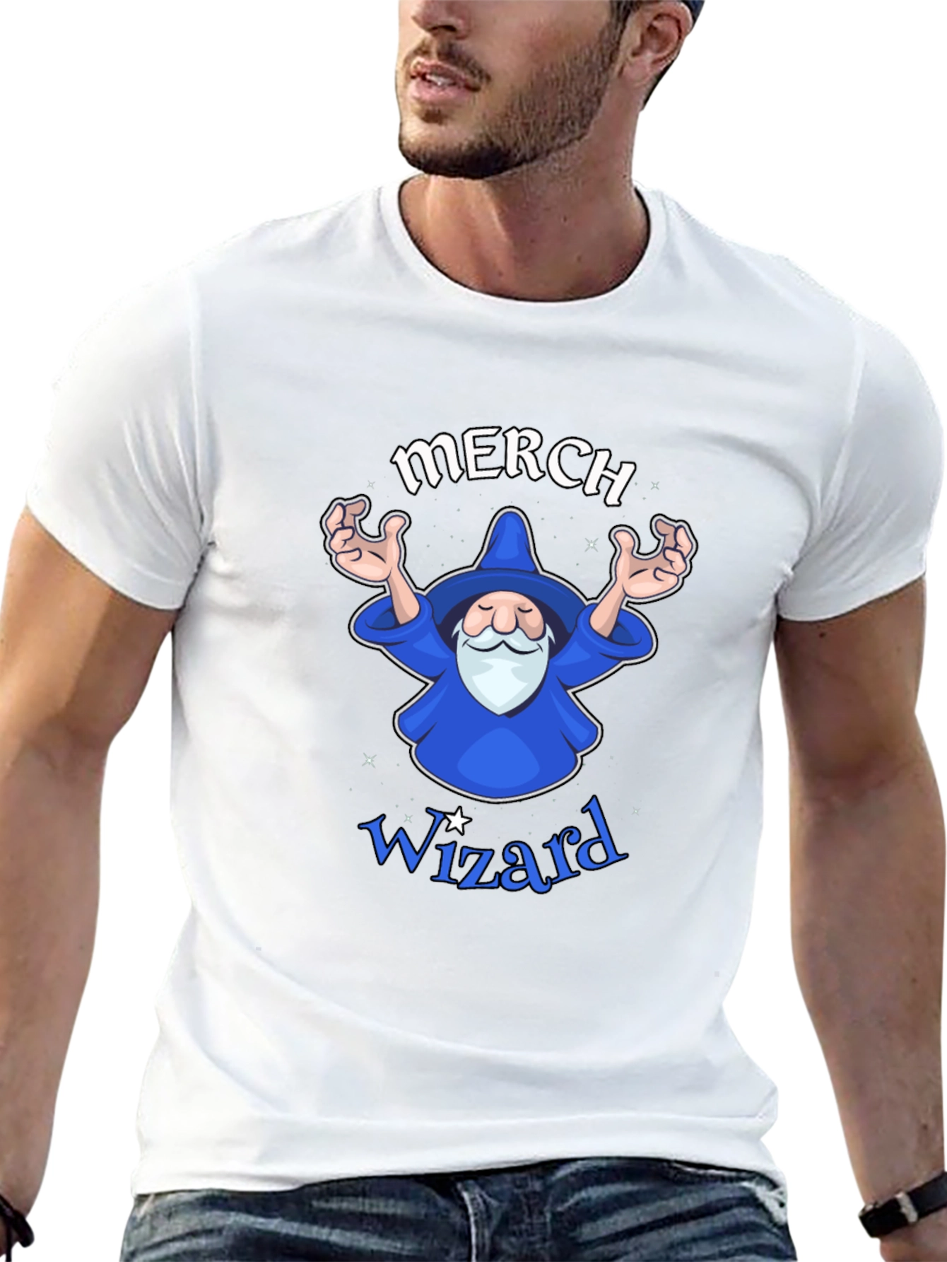 Merch Wizard Graphic T-Shirt