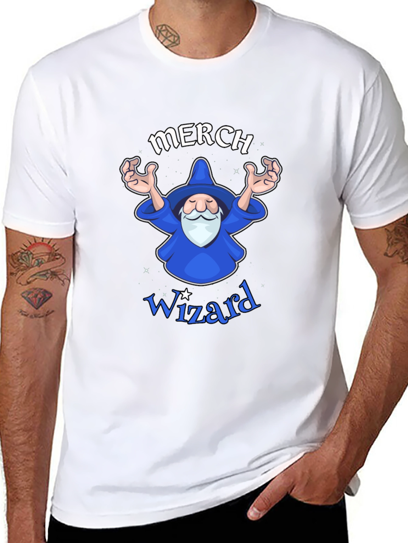 Merch Wizard Graphic T-Shirt