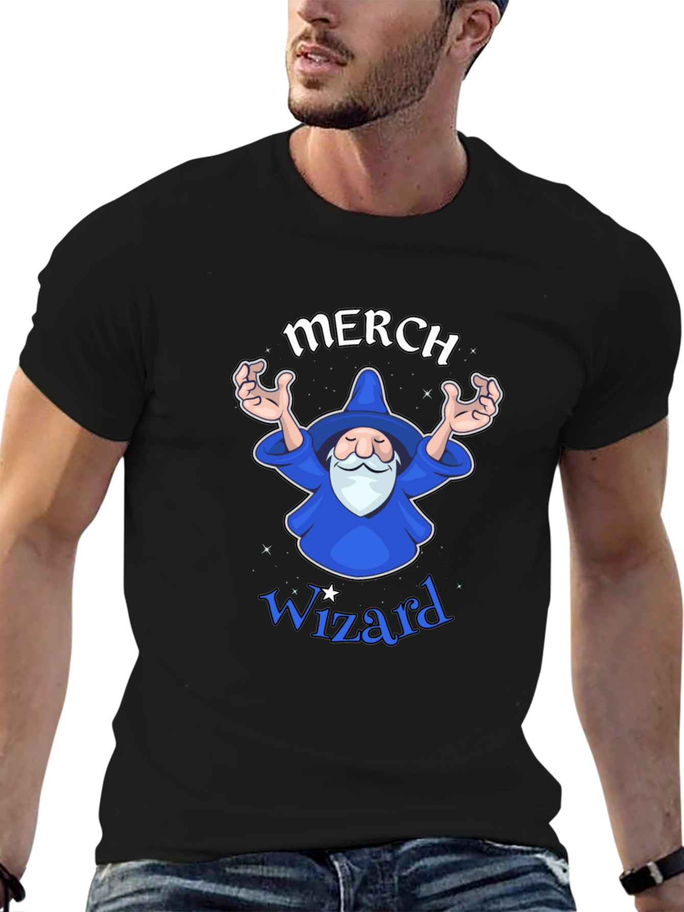 Merch Wizard Graphic T-Shirt
