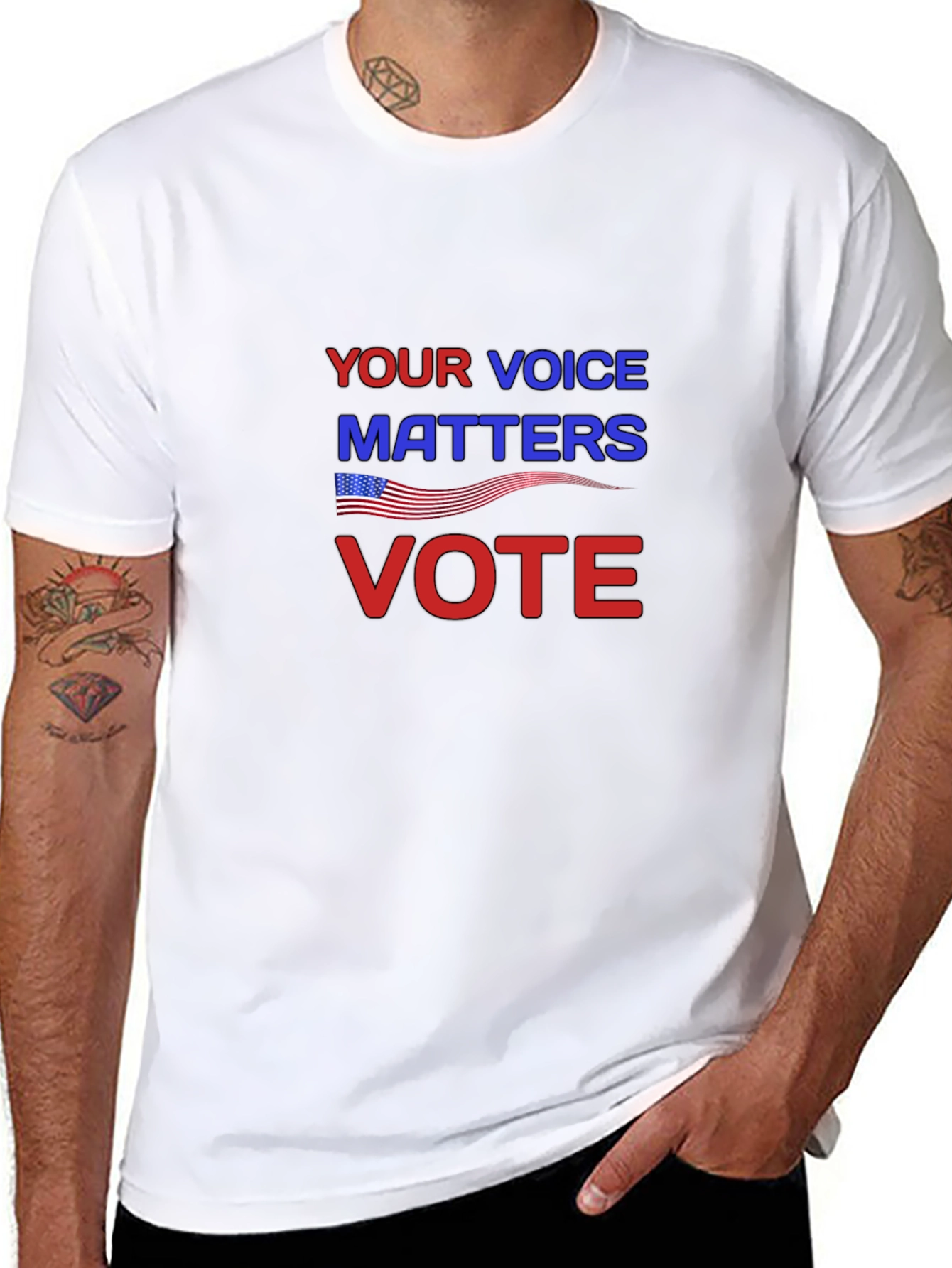 Your Voice Matters Vote T-Shirt