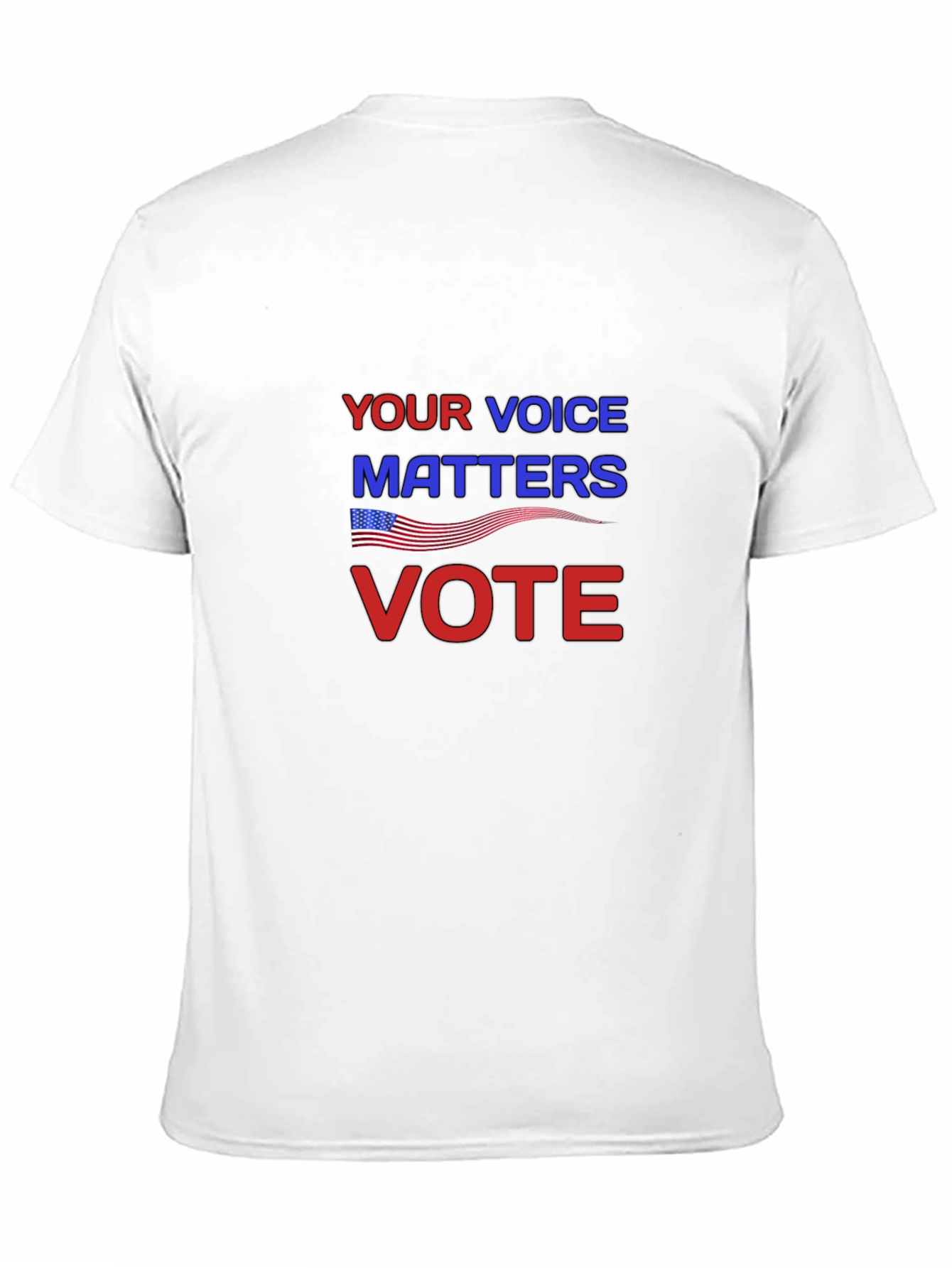 Your Voice Matters Vote T-Shirt