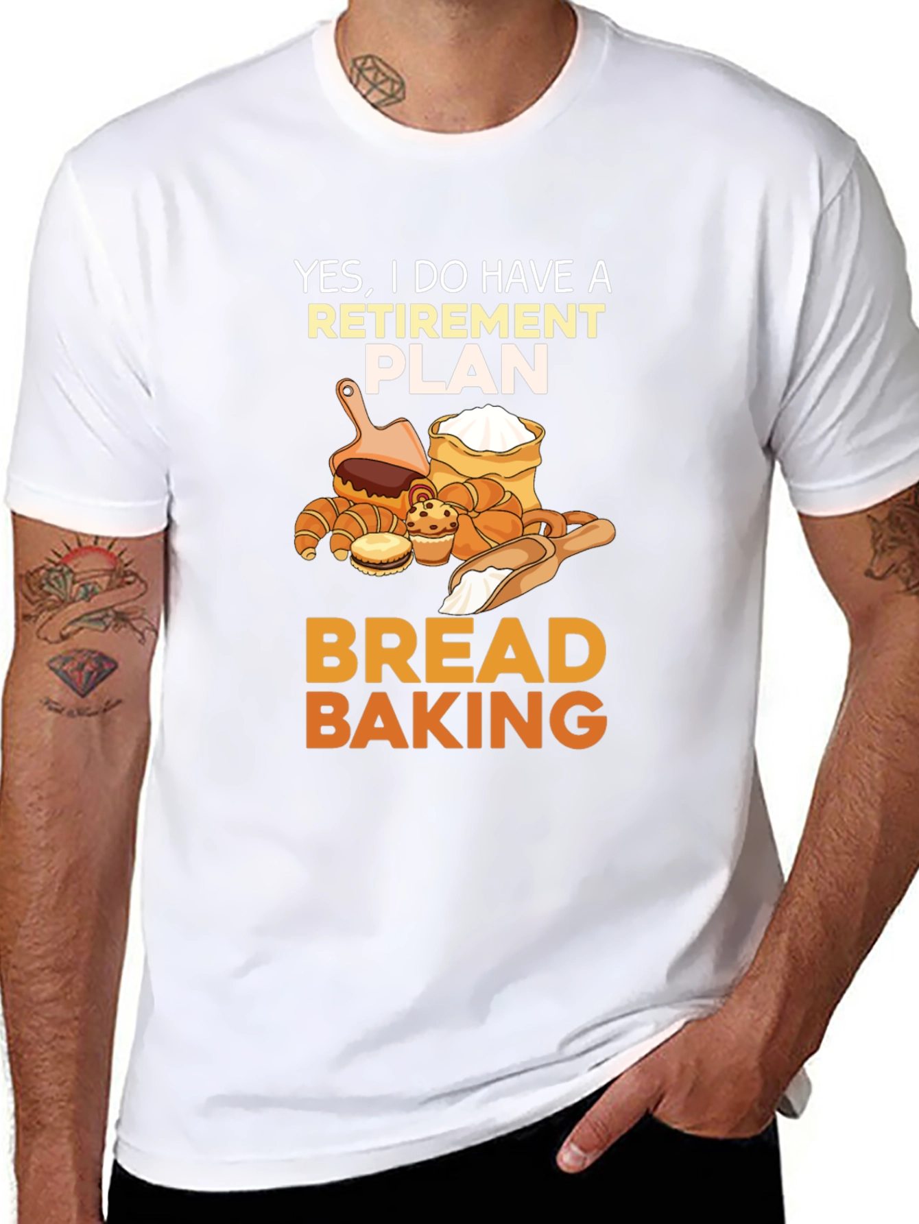 Retirement Plan Bread Baking T-Shirt