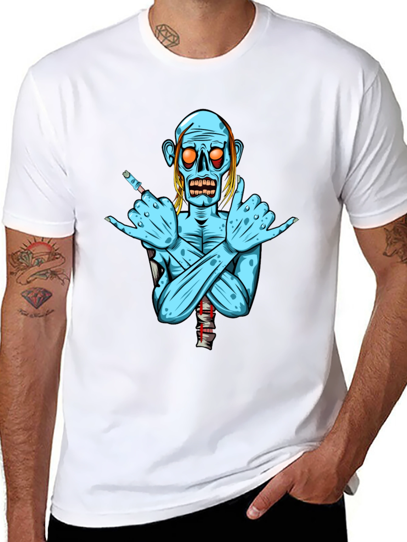 Zombie Rock On T-Shirt